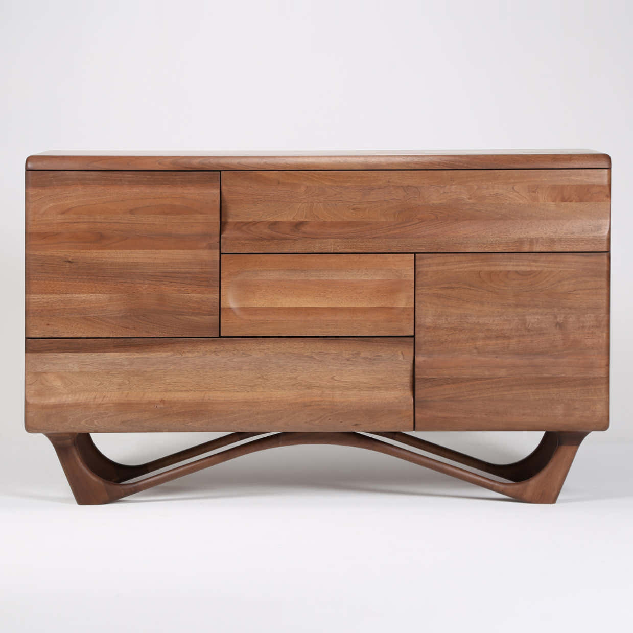 Komoda Antoni Alto 160x96cm, Materijal: Puno drvo Orah