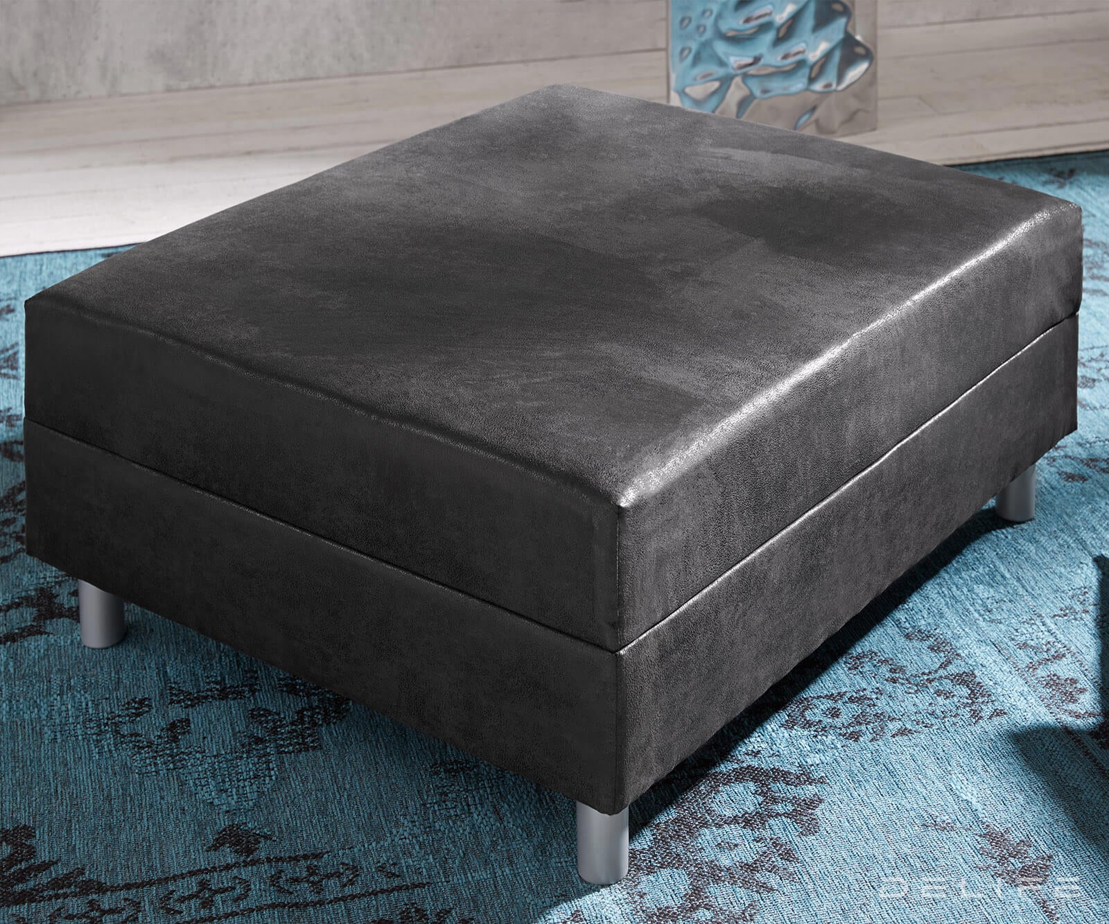 Tabure Clovis 98x83x40cm, Materijal: Mikrovelur