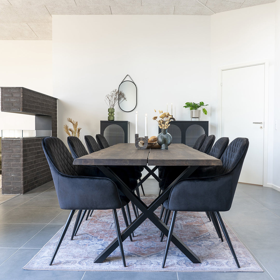 Fiksni stol Toulon 95x240x75cm, Materijal: Hrast