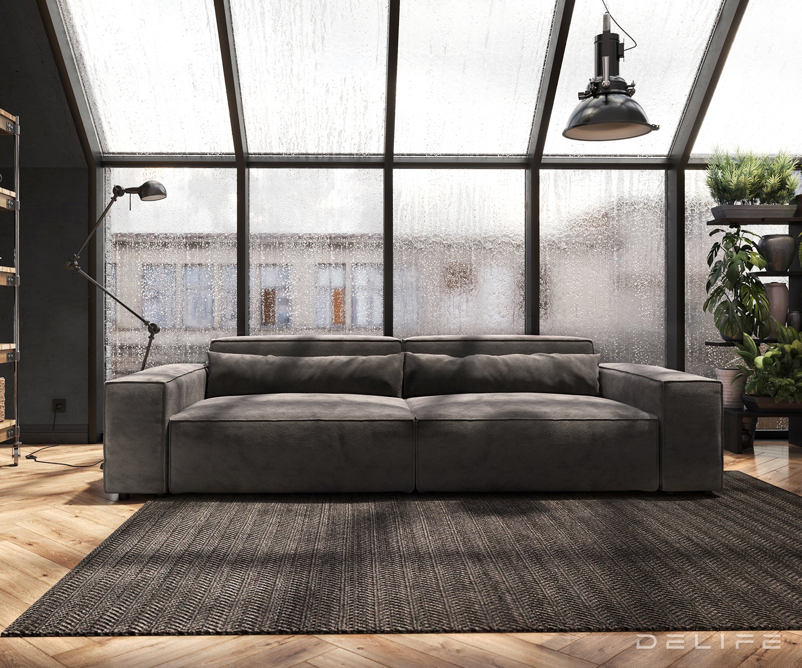 Sofa Sirpio XL 266x130cm, Materijal: Mikrofibra