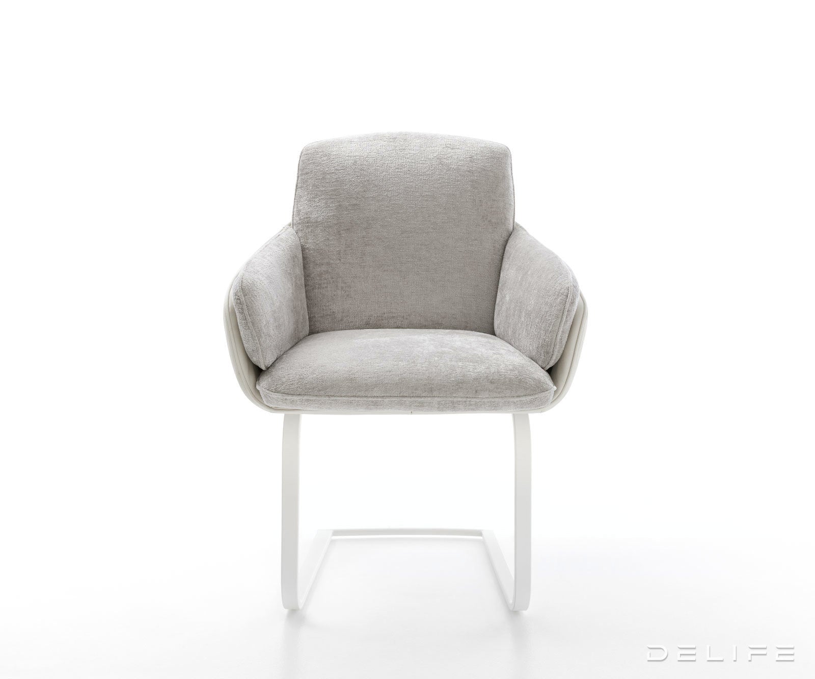 Blagovaonska Stolica Luan, Materijal: Chenille/Koža
