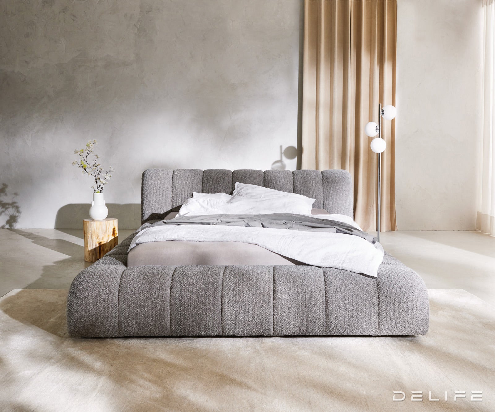Okvir Kreveta Cutio, Materijal: Boucle