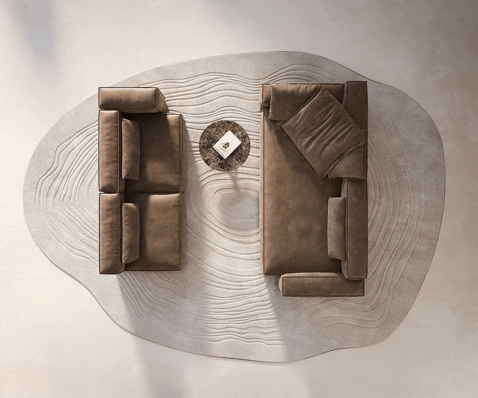 Modularna garnitura Freestyle 360x290cm, Materijal: Mikrofibra