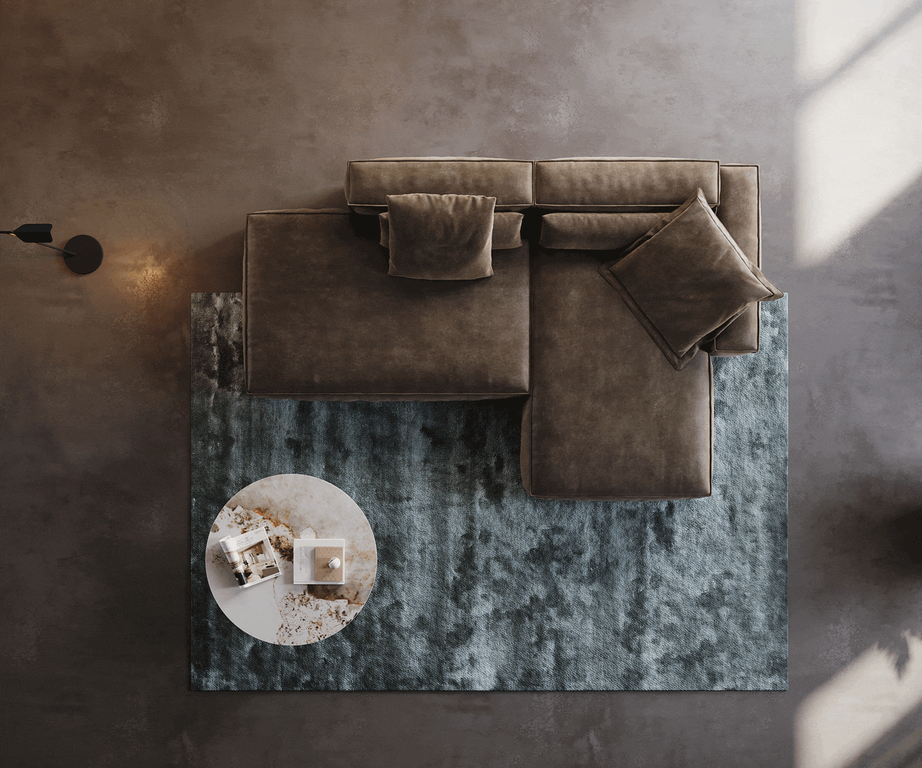 Modularna garnitura Freestyle 310x200cm, Materijal: Mikrofibra