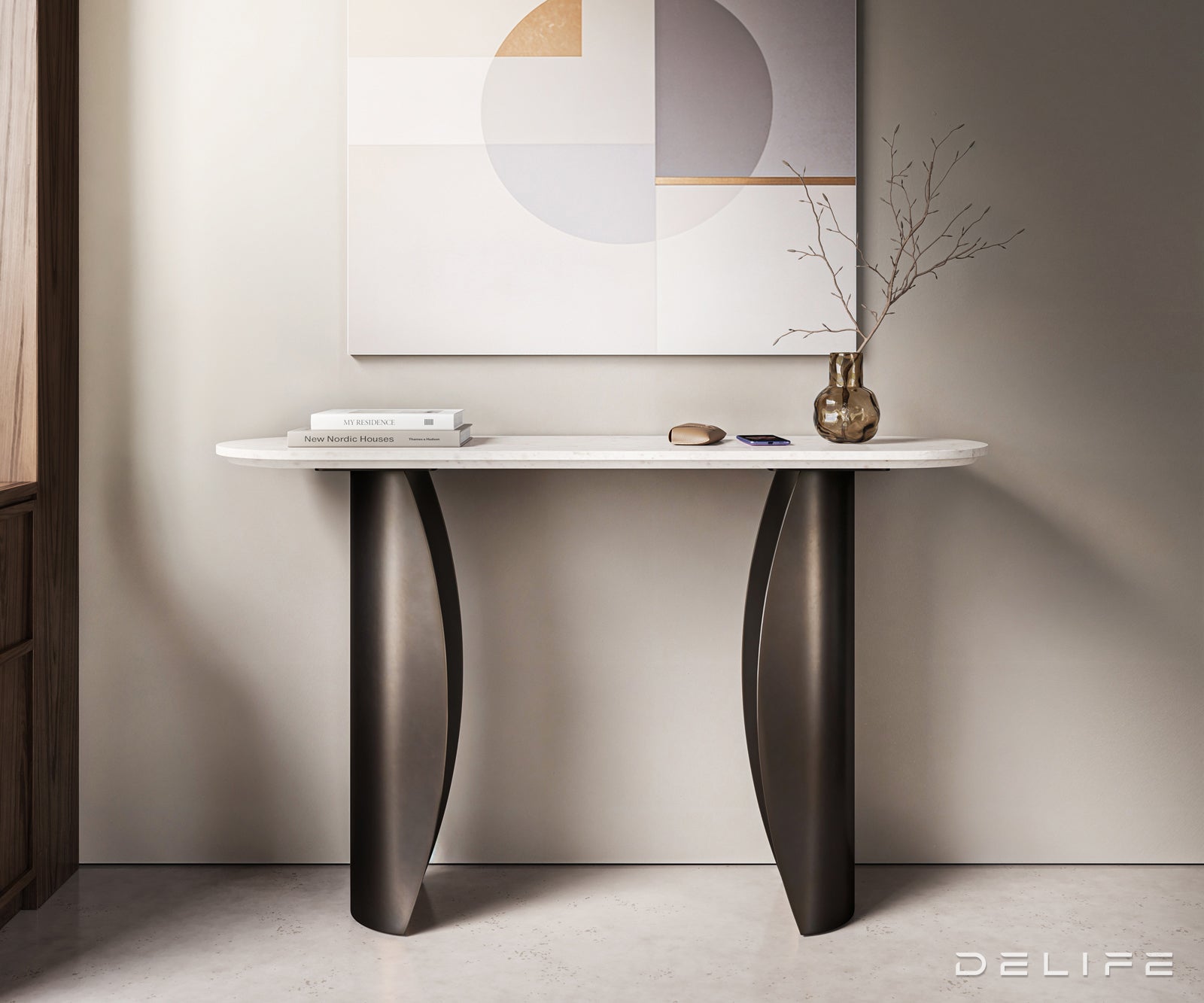 Konzola Solena 135x40cm, Materijal: Mramor