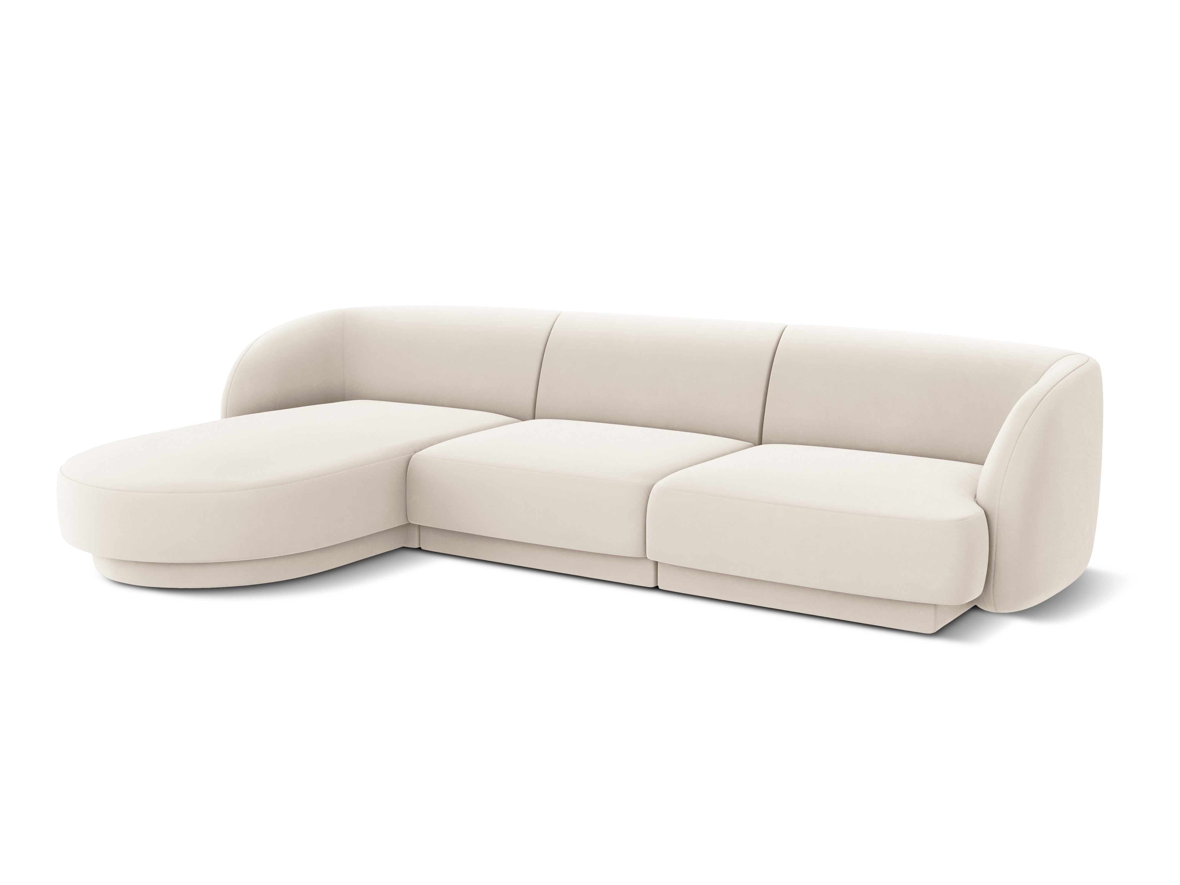 Kutna garnitura Miley 255x165cm, Materijal: Baršun