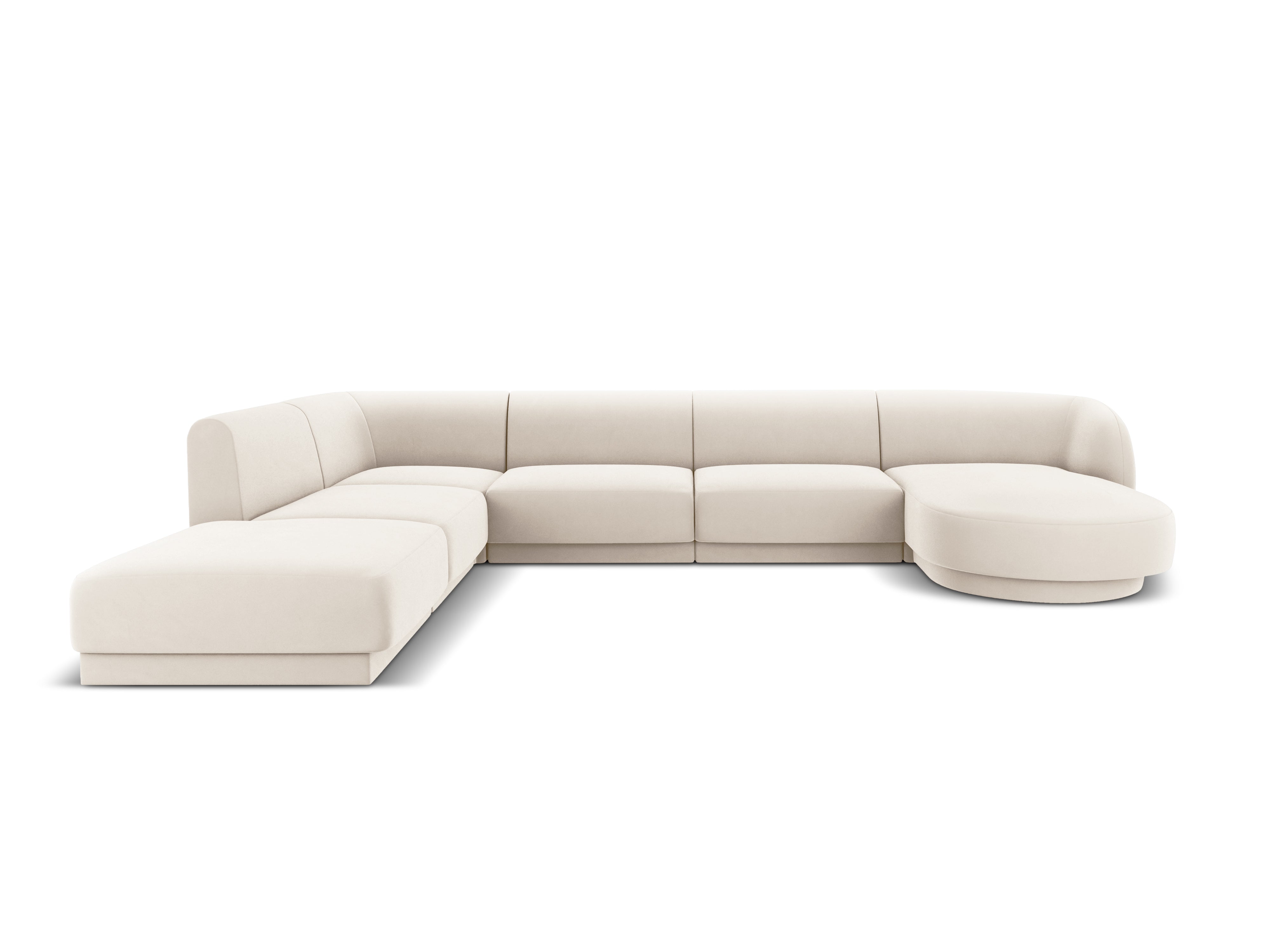 Kutna garnitura Miley 330x255cm, Materijal: Baršun
