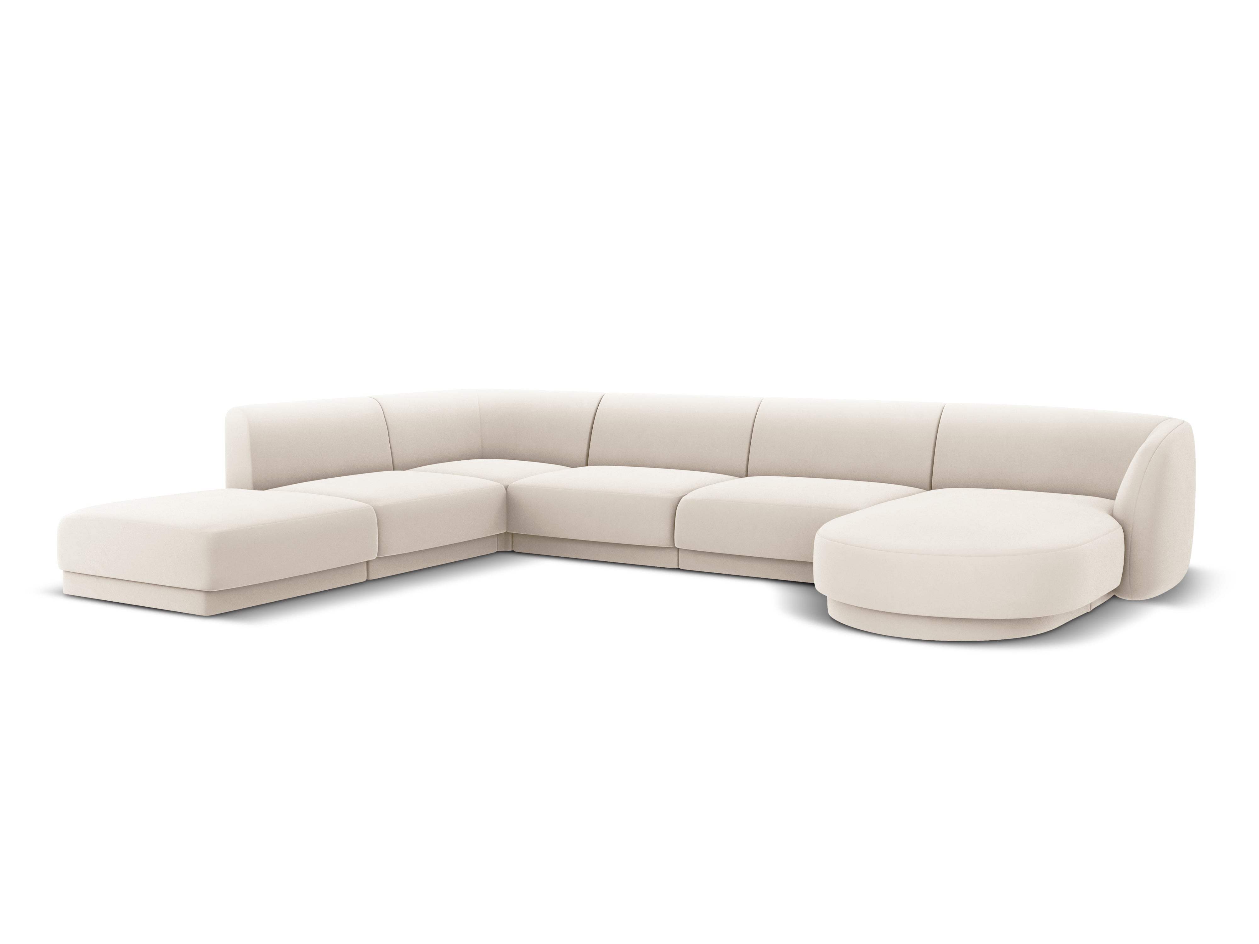 Kutna garnitura Miley 330x255cm, Materijal: Baršun