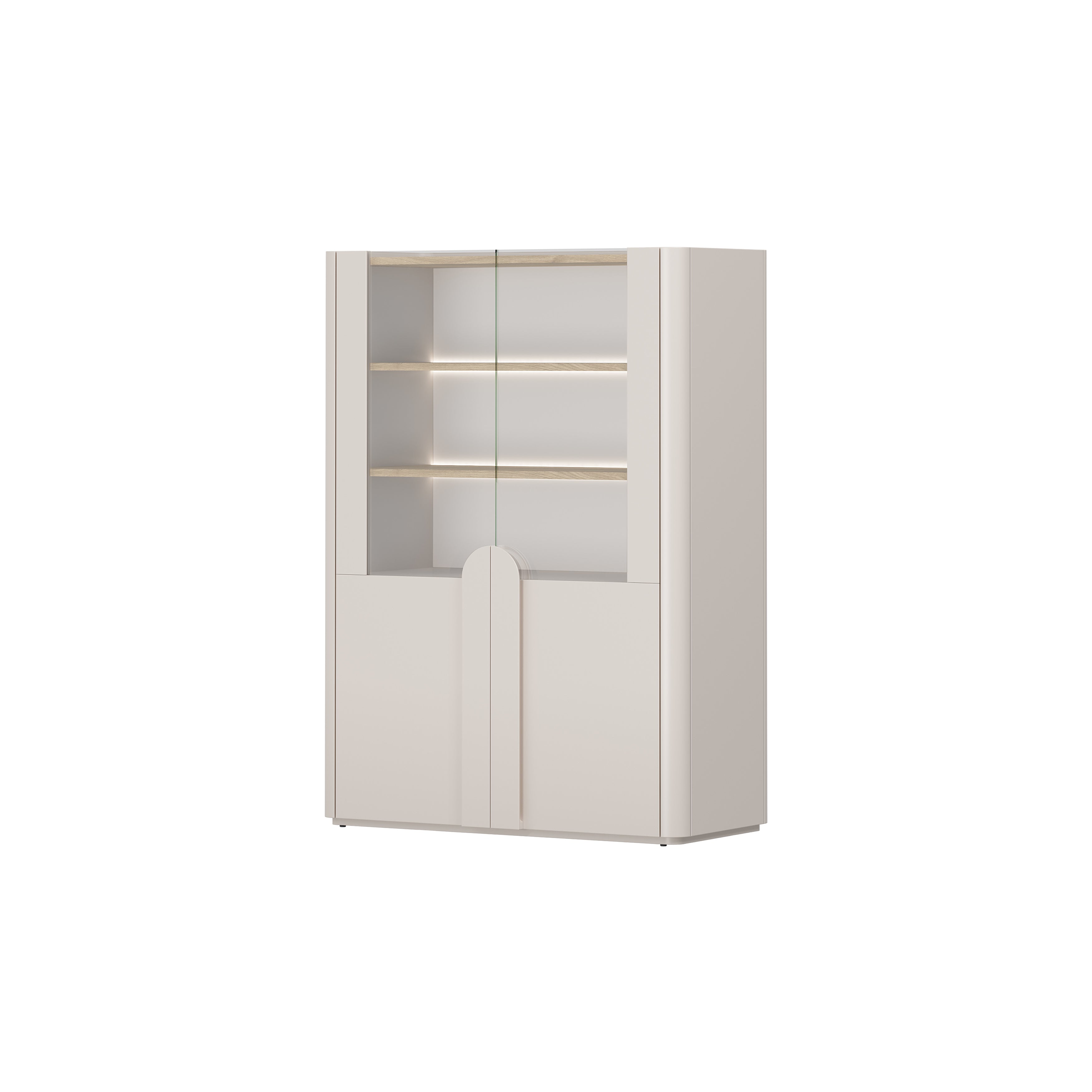 Vitrina Amilio 100x48cm, Materijal: MDF