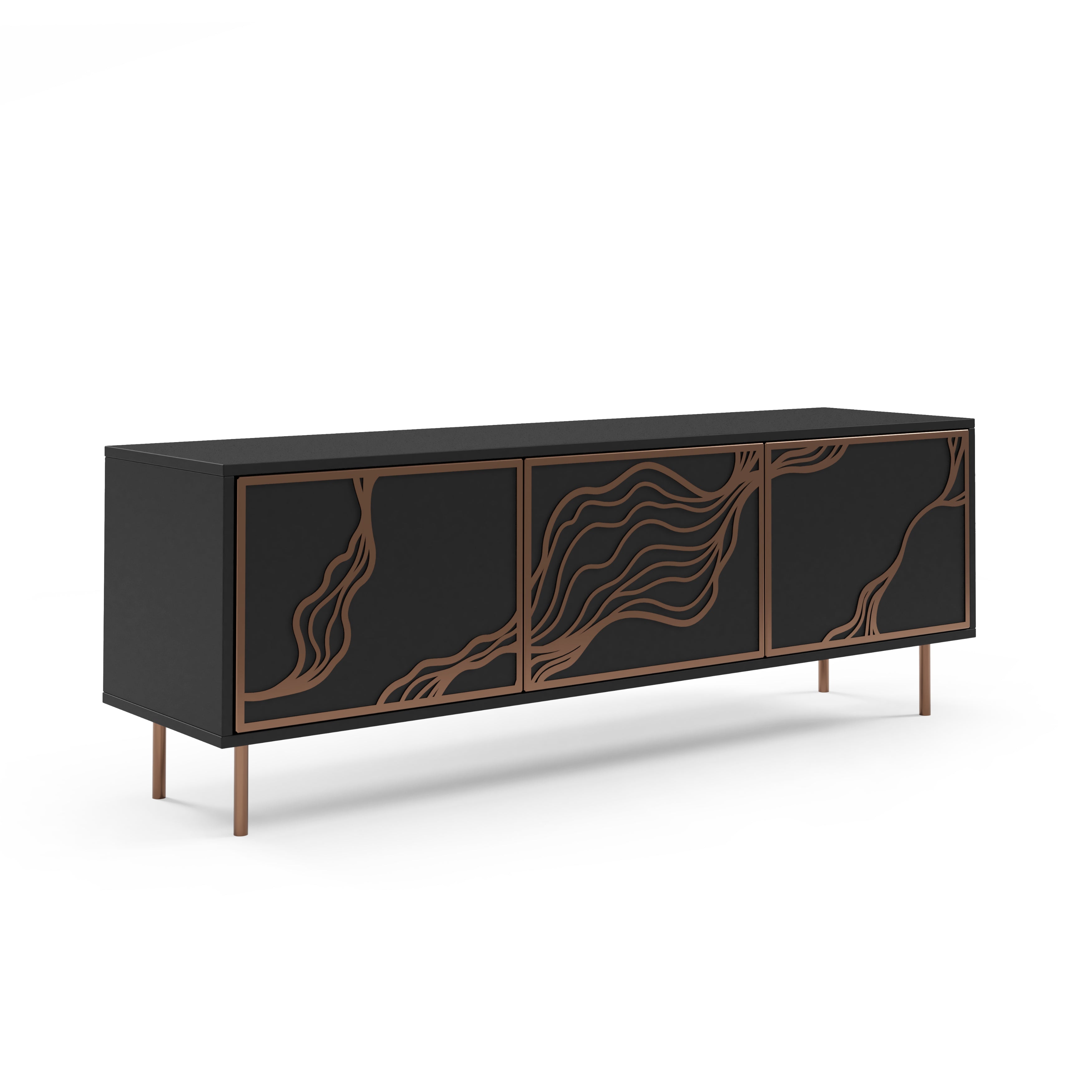 Tv Komoda Maris 161x38cm, Materijal: Laminirana ploča