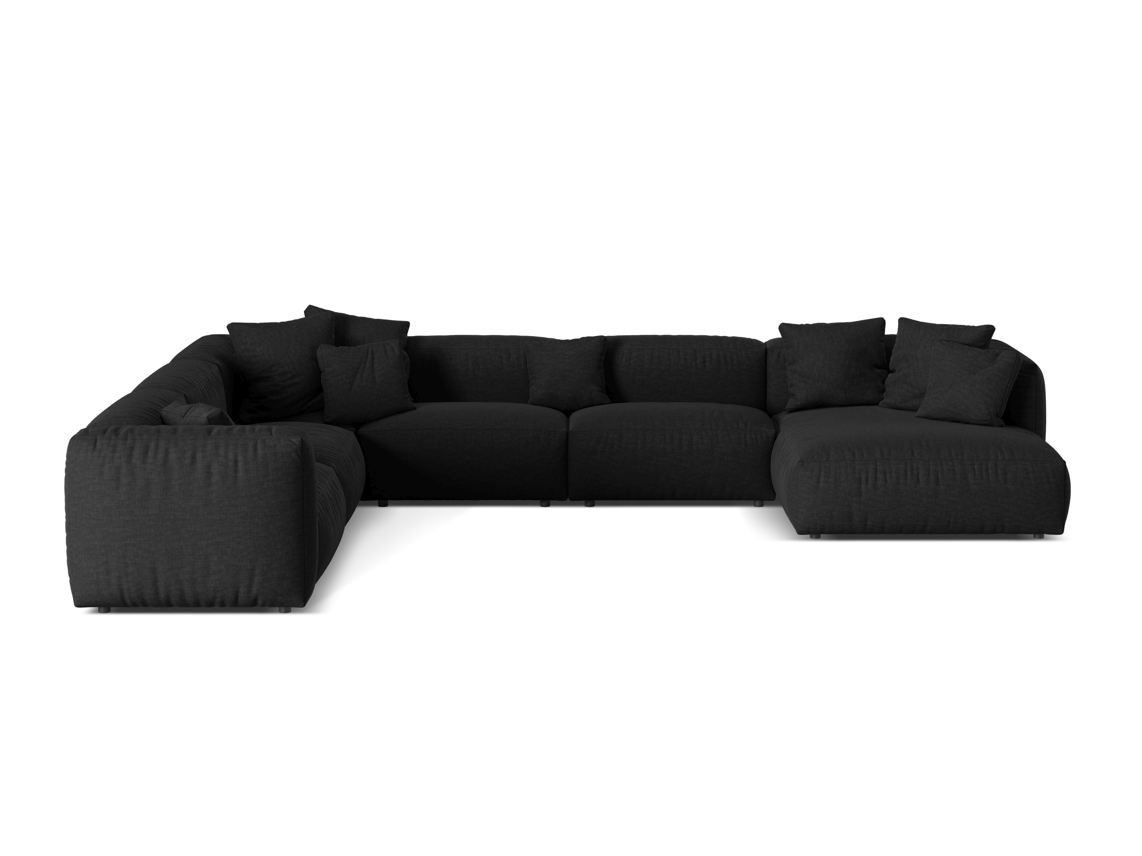 Kutna Garnitura Martina 404x312cm, Materijal: Strukturirana tkanina