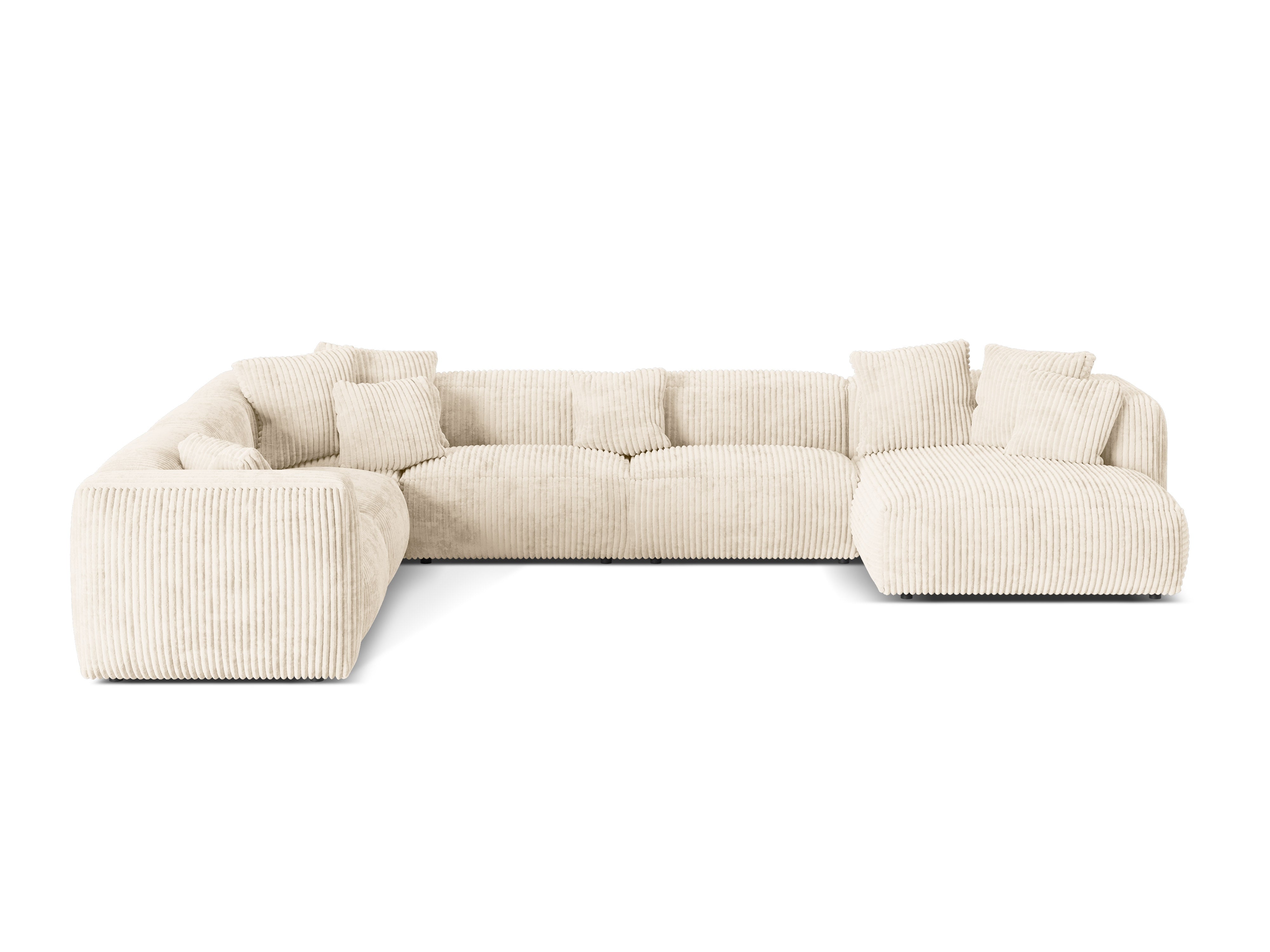 Kutna Garnitura Martina 404x312cm, Materijal: Rebrasta tkanina