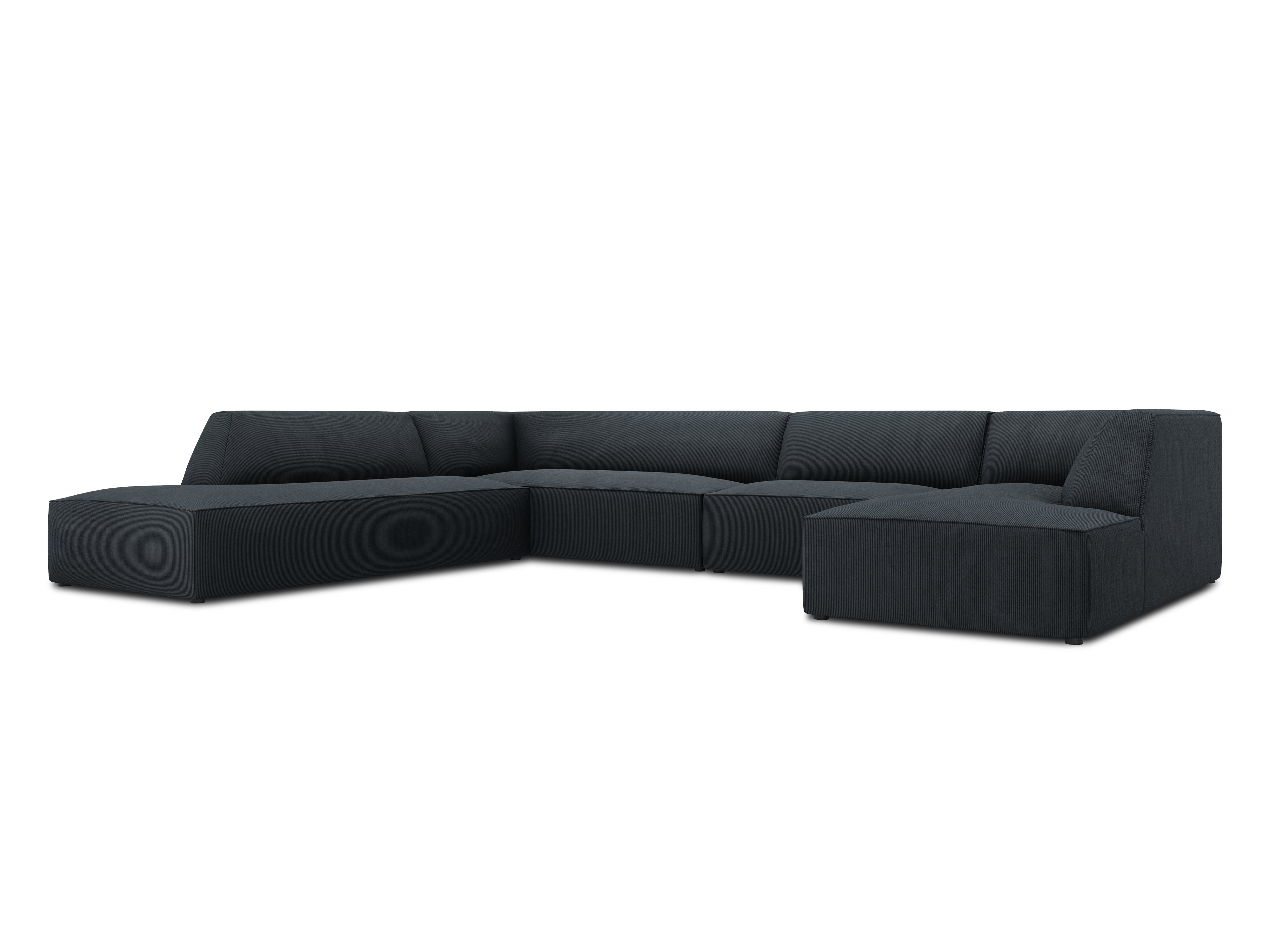 Kutna garnitura Ruby 366x273cm, Materijal: Rebrasta tkanina