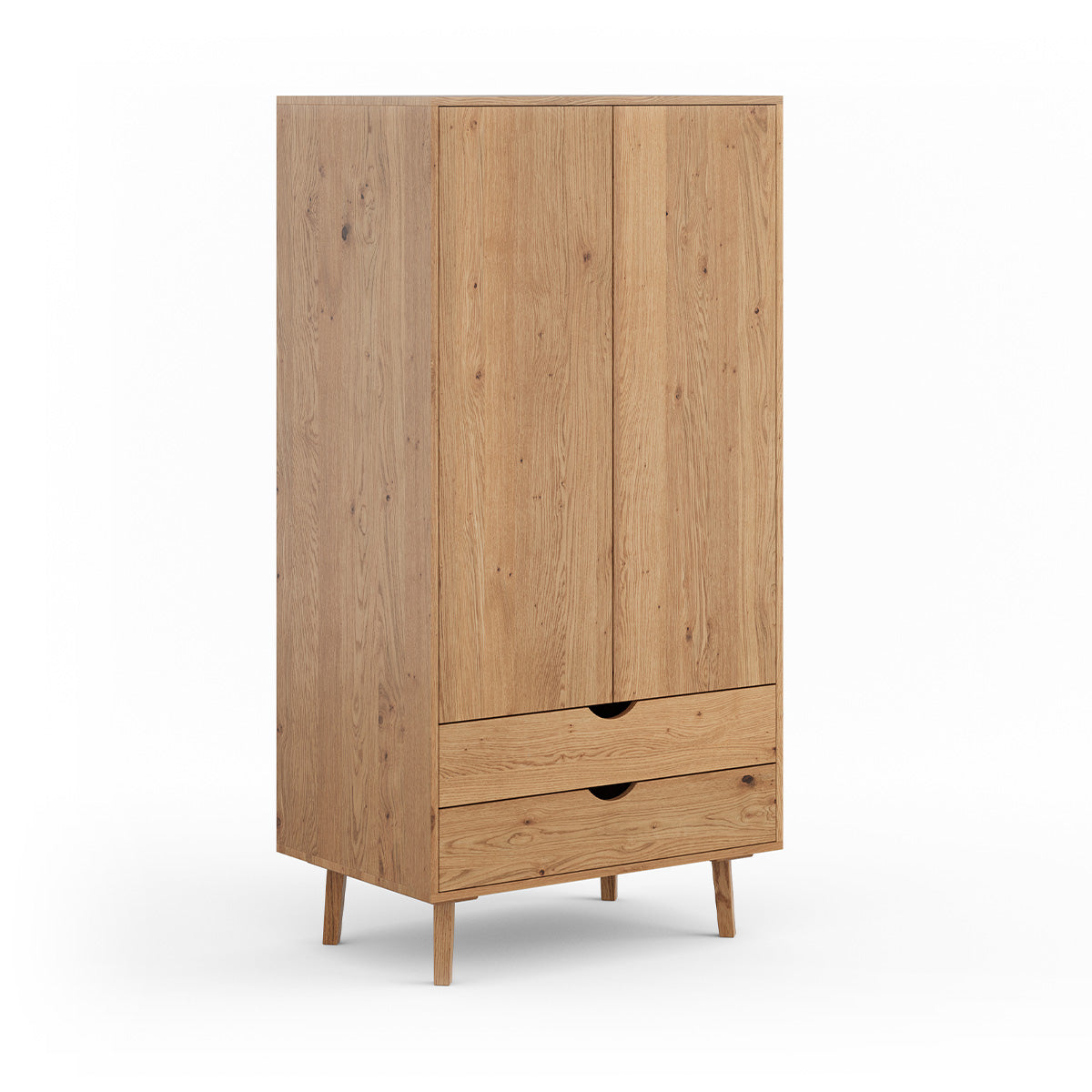 Ormar Simona 90x180 cm, Materijal: Masivno Drvo Hrast