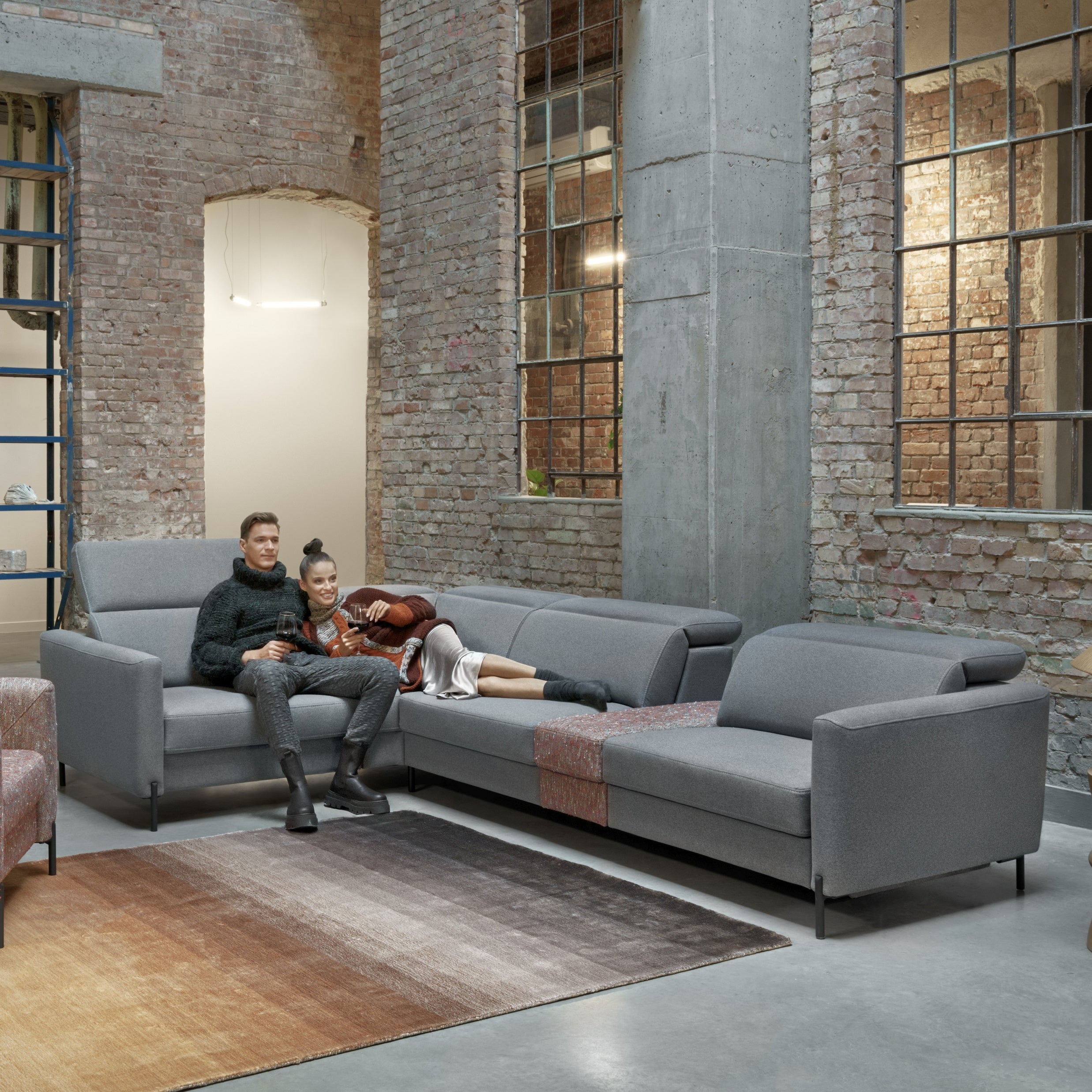 Modularna garnitura Swing, Materijal: Mogućnost izbora