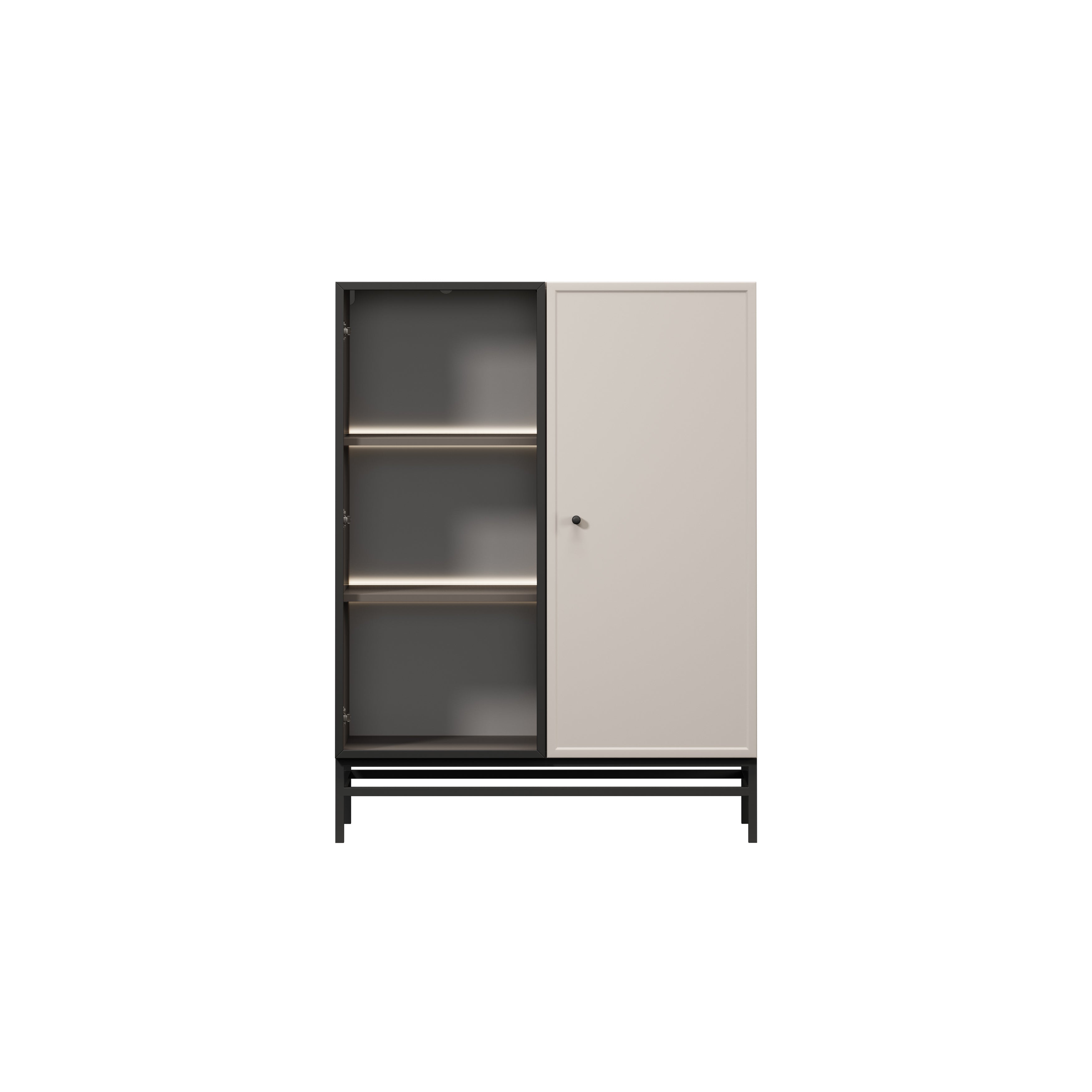 Vitrina Lorini 100x45cm, Materijal: MDF