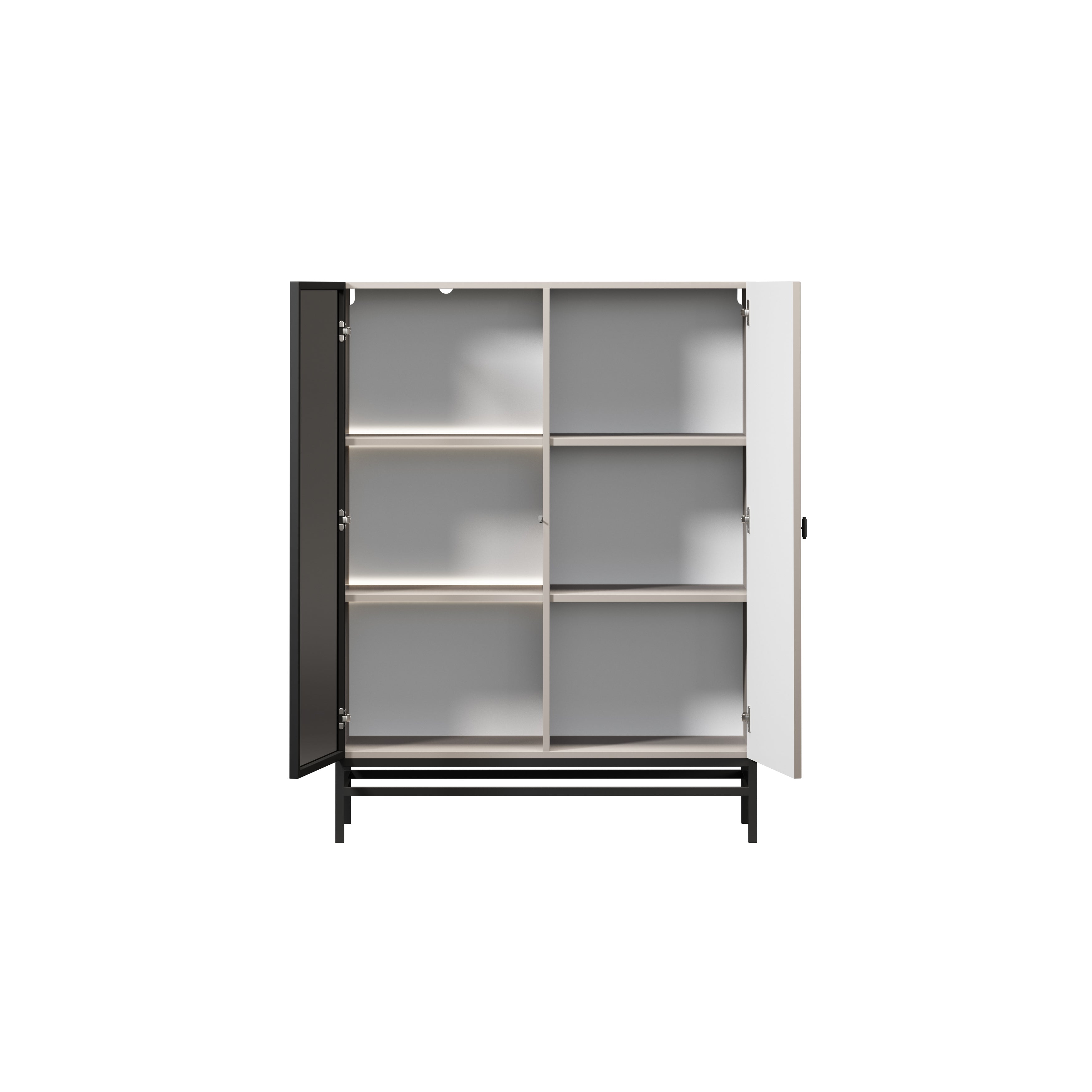 Vitrina Lorini 100x45cm, Materijal: MDF