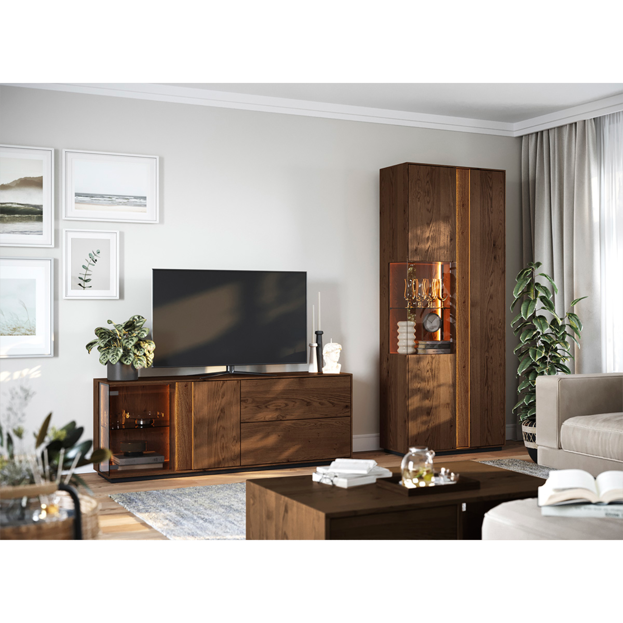 Klub stolić Collodi 110x70cm, Materijal: Masivno Drvo Hrast