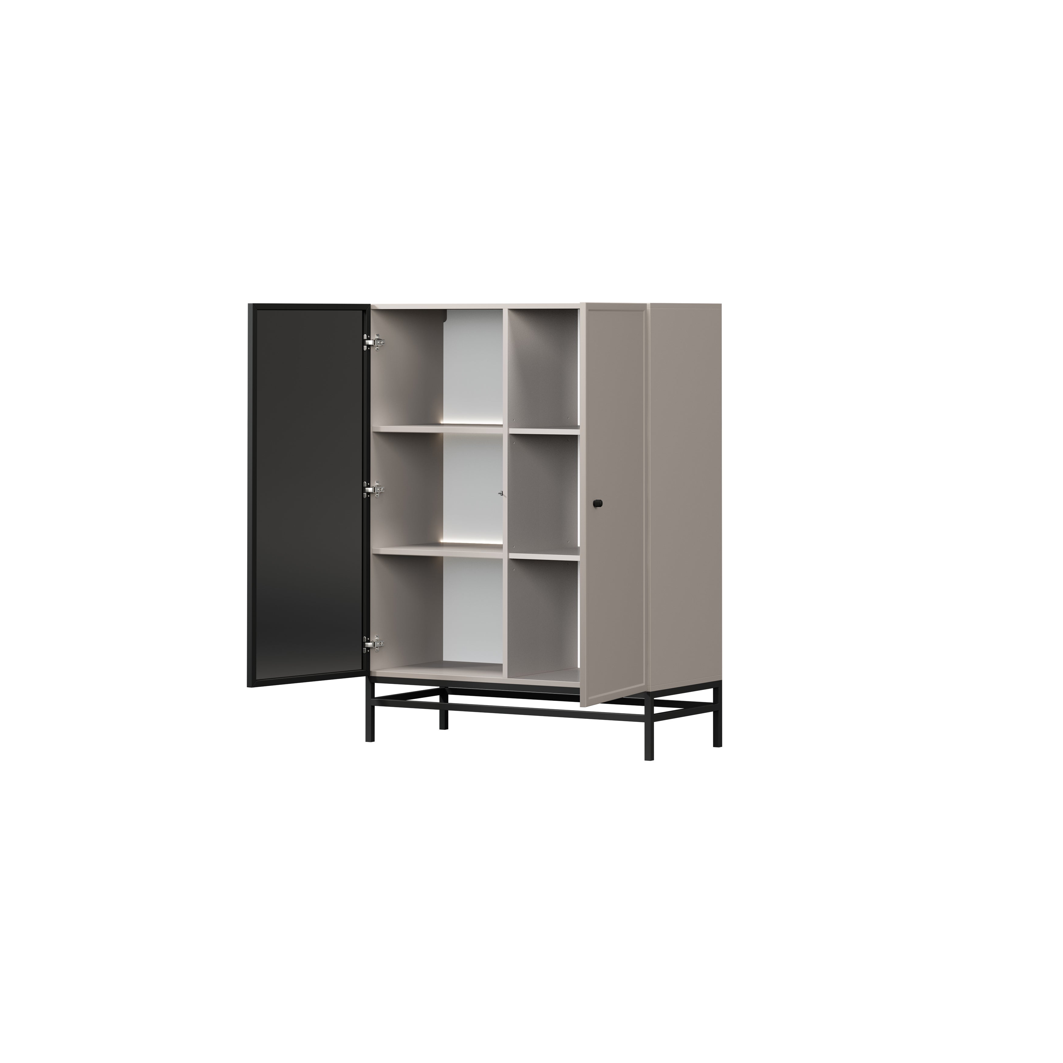 Vitrina Lorini 100x45cm, Materijal: MDF