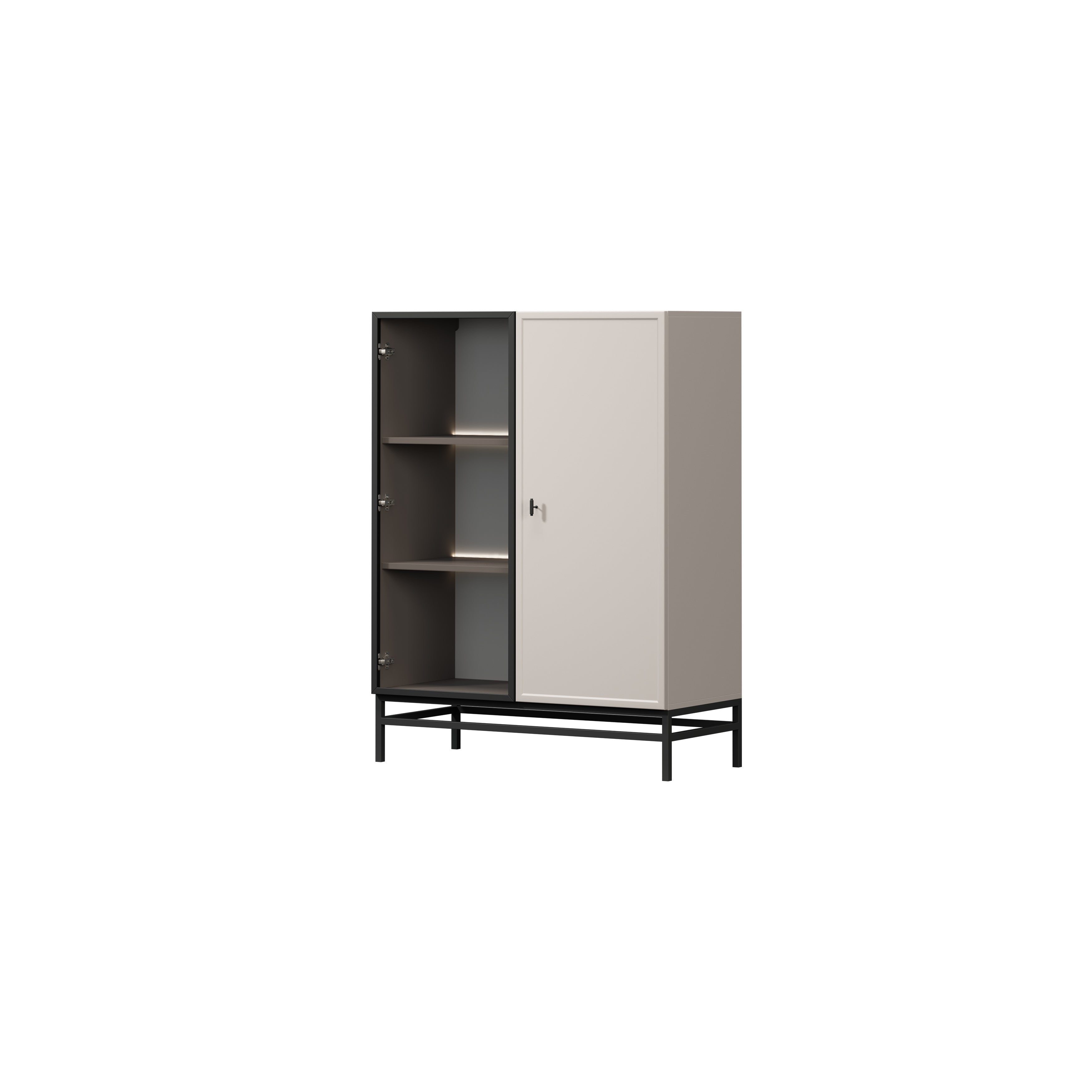 Vitrina Lorini 100x45cm, Materijal: MDF