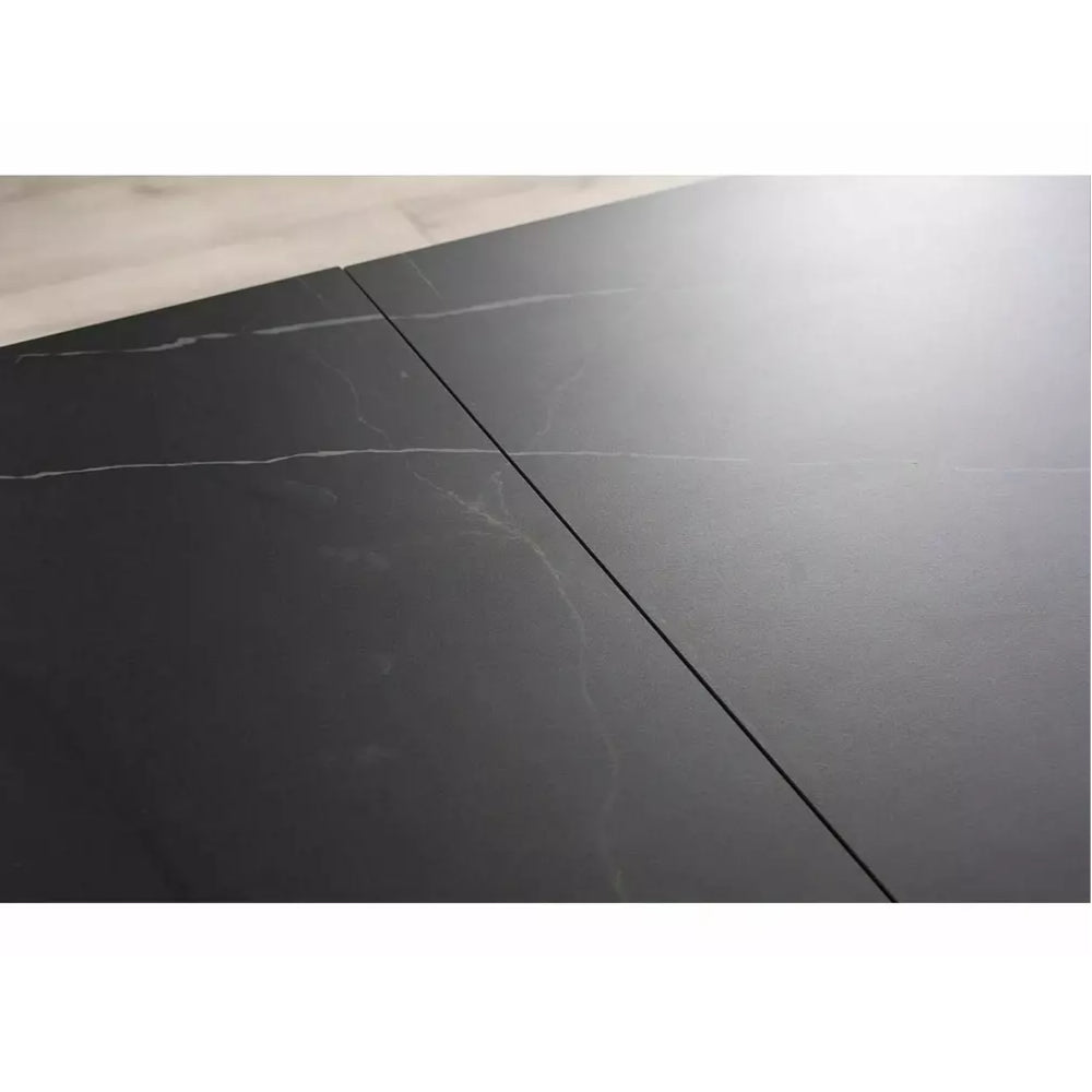 Blagovaonski stol Salvadore 160/240x90cm, Materijal: Kaljeno staklo/Keramika