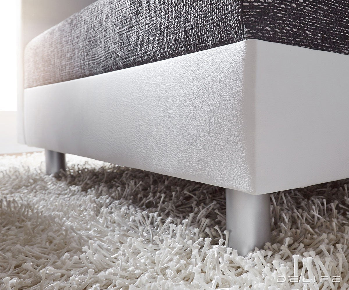 Kutna garnitura Clovis 200x185cm, Materijal: Strukturirana tkanina/Umjetna koža