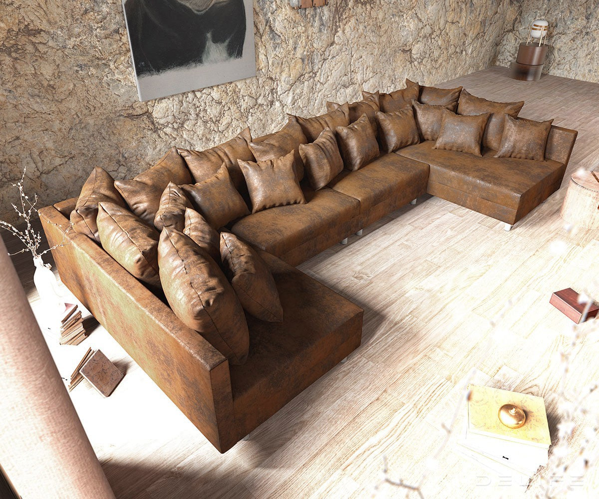 Kutna garnitura Clovis XL 400x185cm, Materijal: Mikrovelur