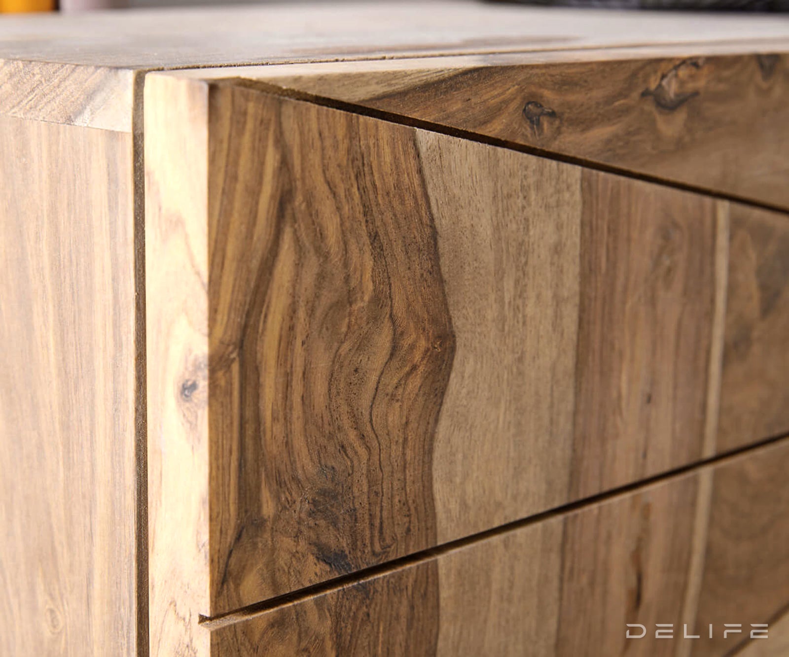Komoda Designer Wyatt 175x40cm, Materijal: Sheesham