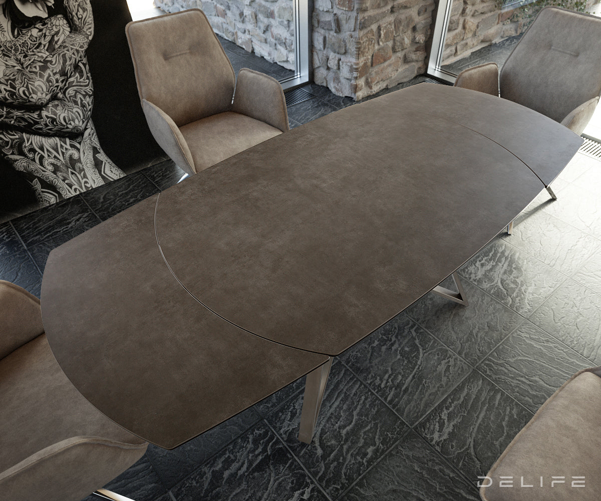 Produljivi stol Carlow 130/200x90cm, Materijal: Keramika