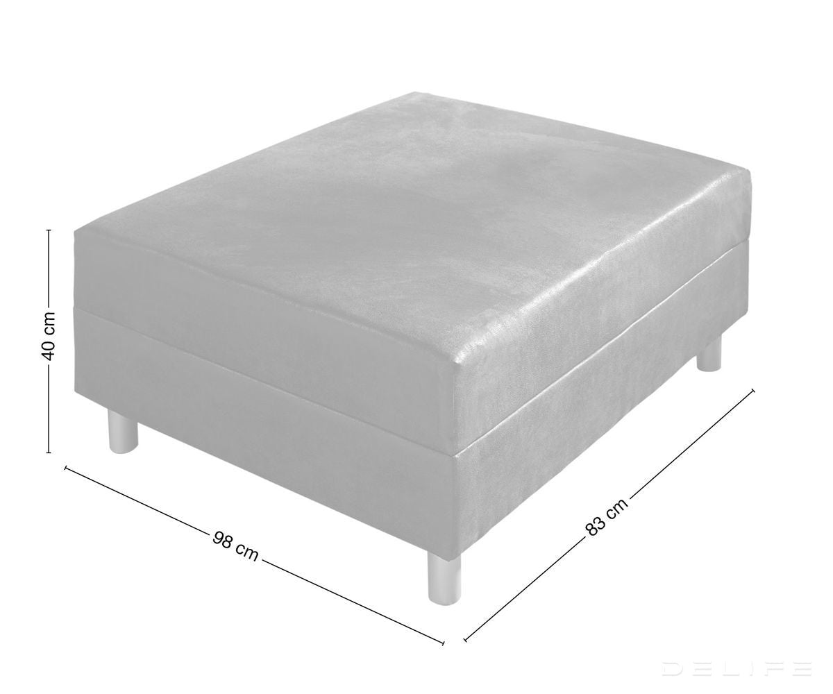 Tabure Clovis 98x83x40cm, Materijal: Ravno tkanje