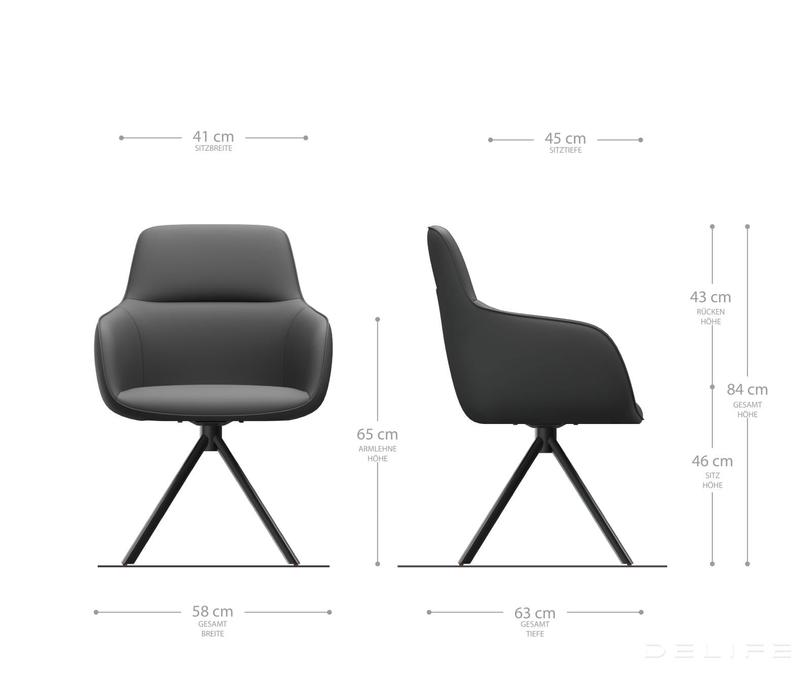 Blagovaonska stolica Pejo, Materijal: Mikrofibra