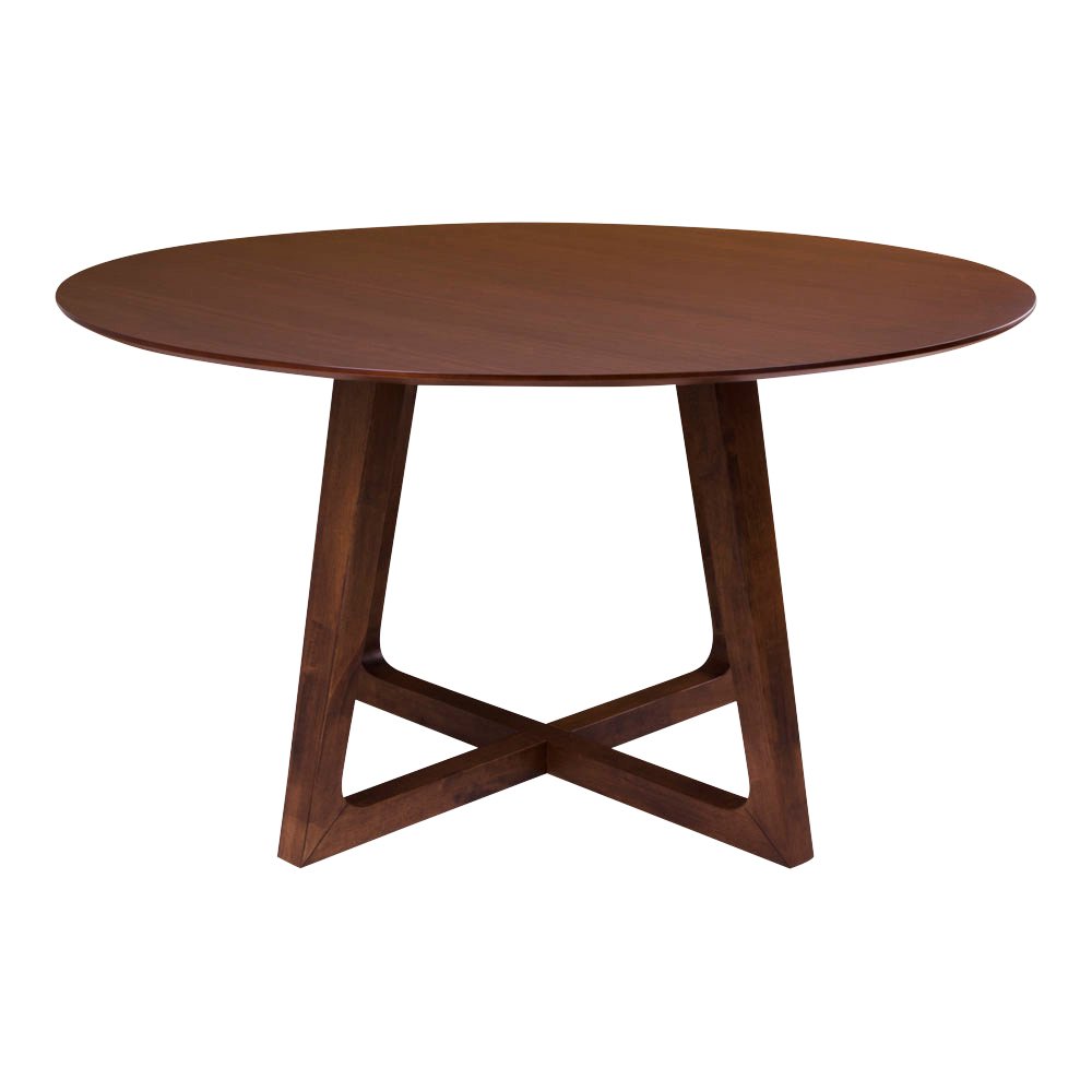 Fiksni stol Hellerup, Materijal: Furnir oraha/MDF