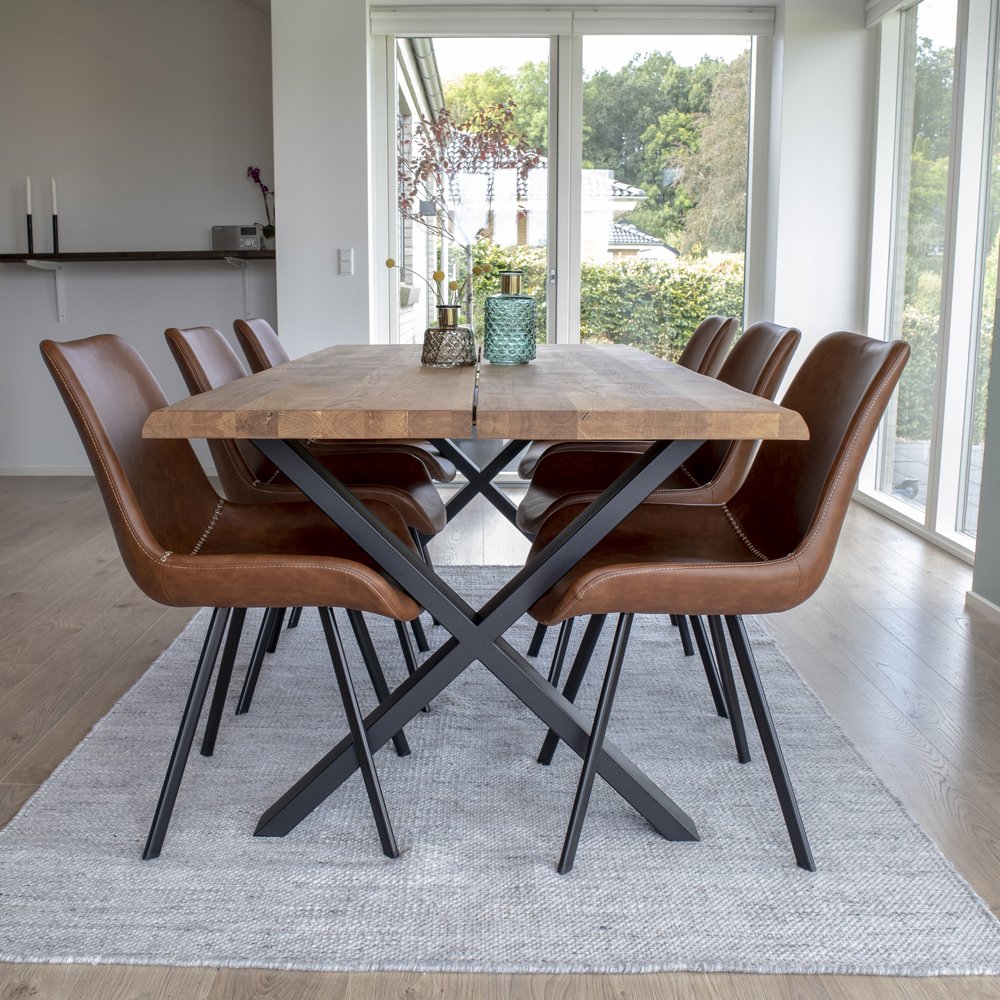 Fiksni stol Toulon 95x200x75cm, Materijal: Hrast
