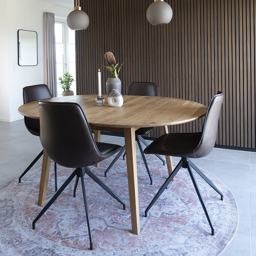 Produljivi stol Metz 118/158x118cm, Materijal: Hrast