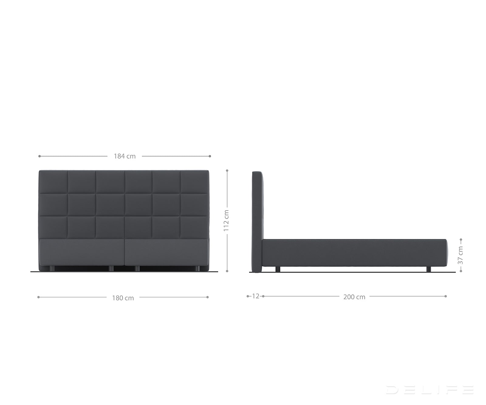 Box spring okvir Dream-Fine, Materijal: Mikrofibra
