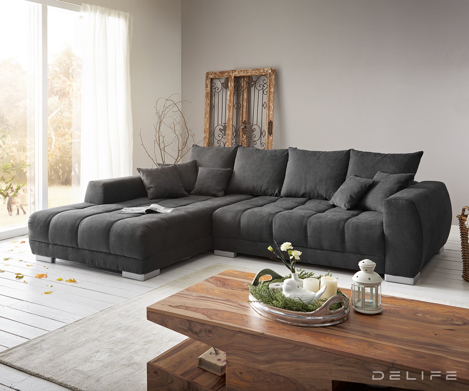 Kutna garnitura Josea 300x215cm, Materijal: Mikrofibra