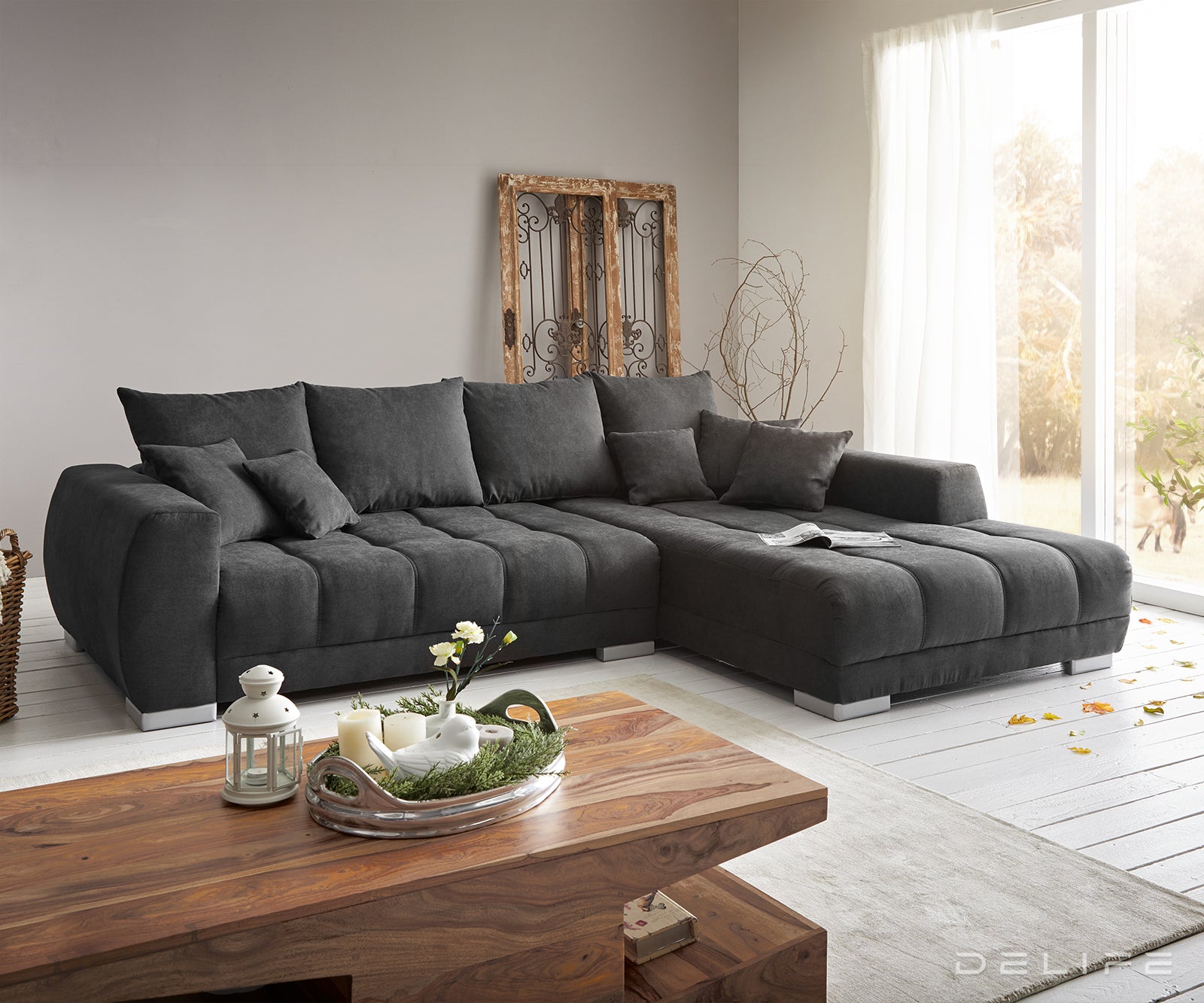 Kutna garnitura Josea 300x215cm, Materijal: Mikrofibra