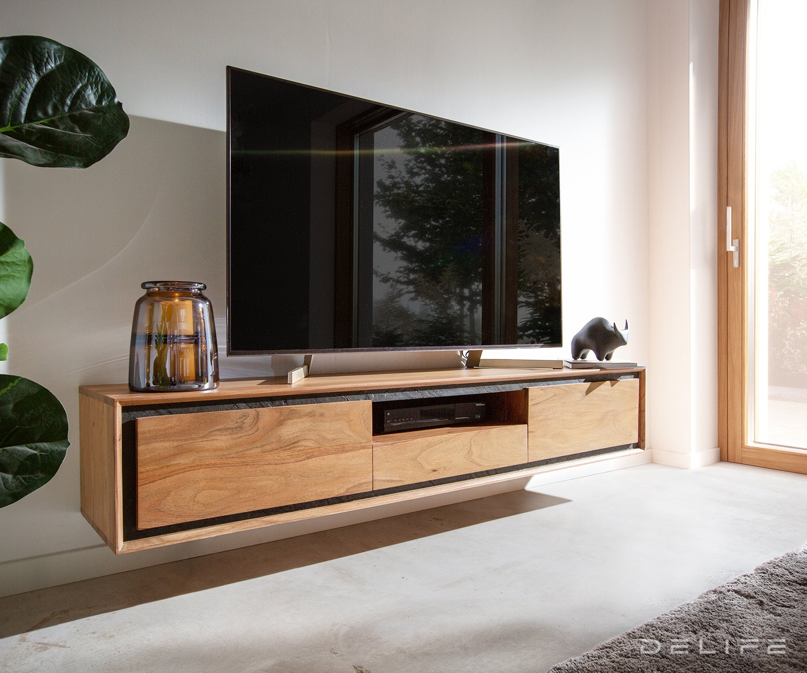 Komoda Stonegrace 175cm, Materijal: Bagrem
