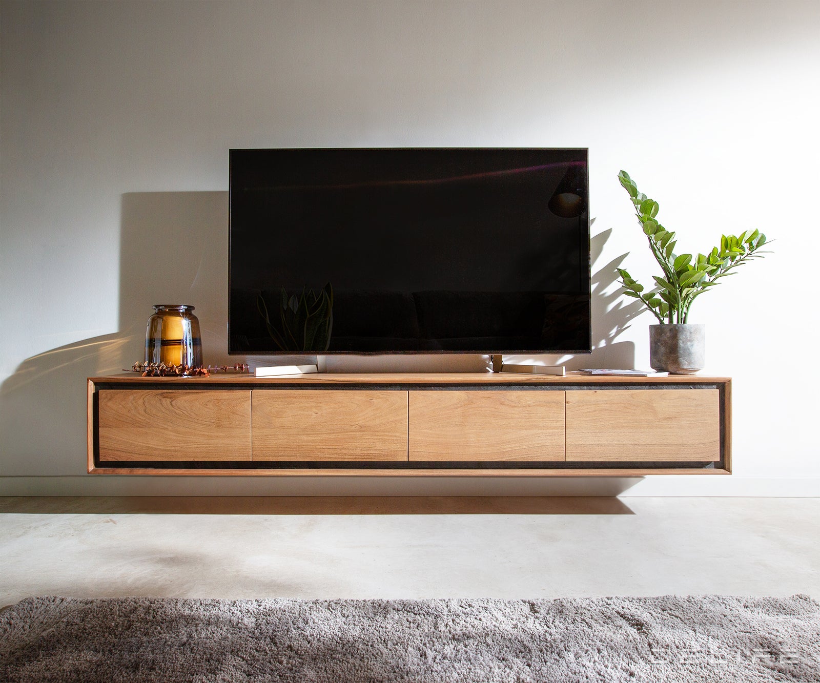 Komoda Stonegrace 4 vrata, 200cm, Materijal: Bagrem