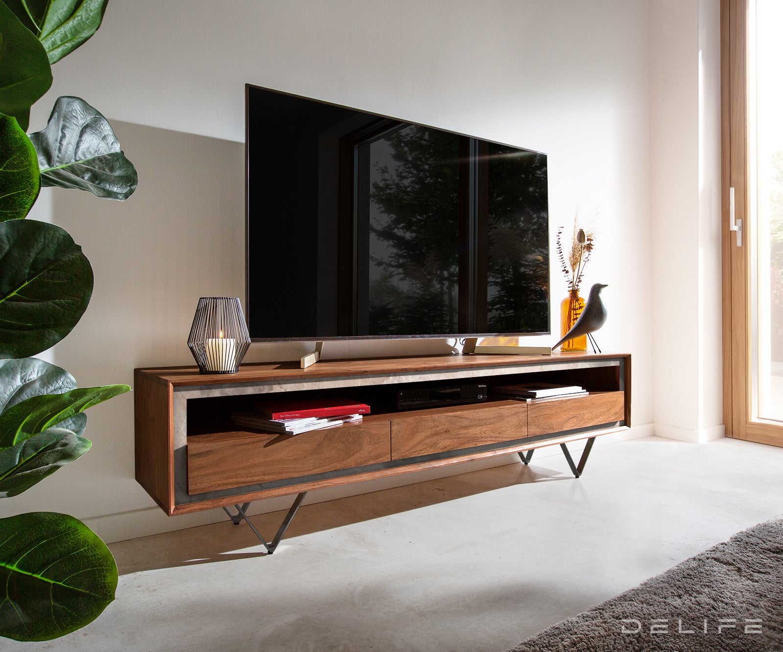 Komoda Stonegrace 175cm, Materijal: Bagrem