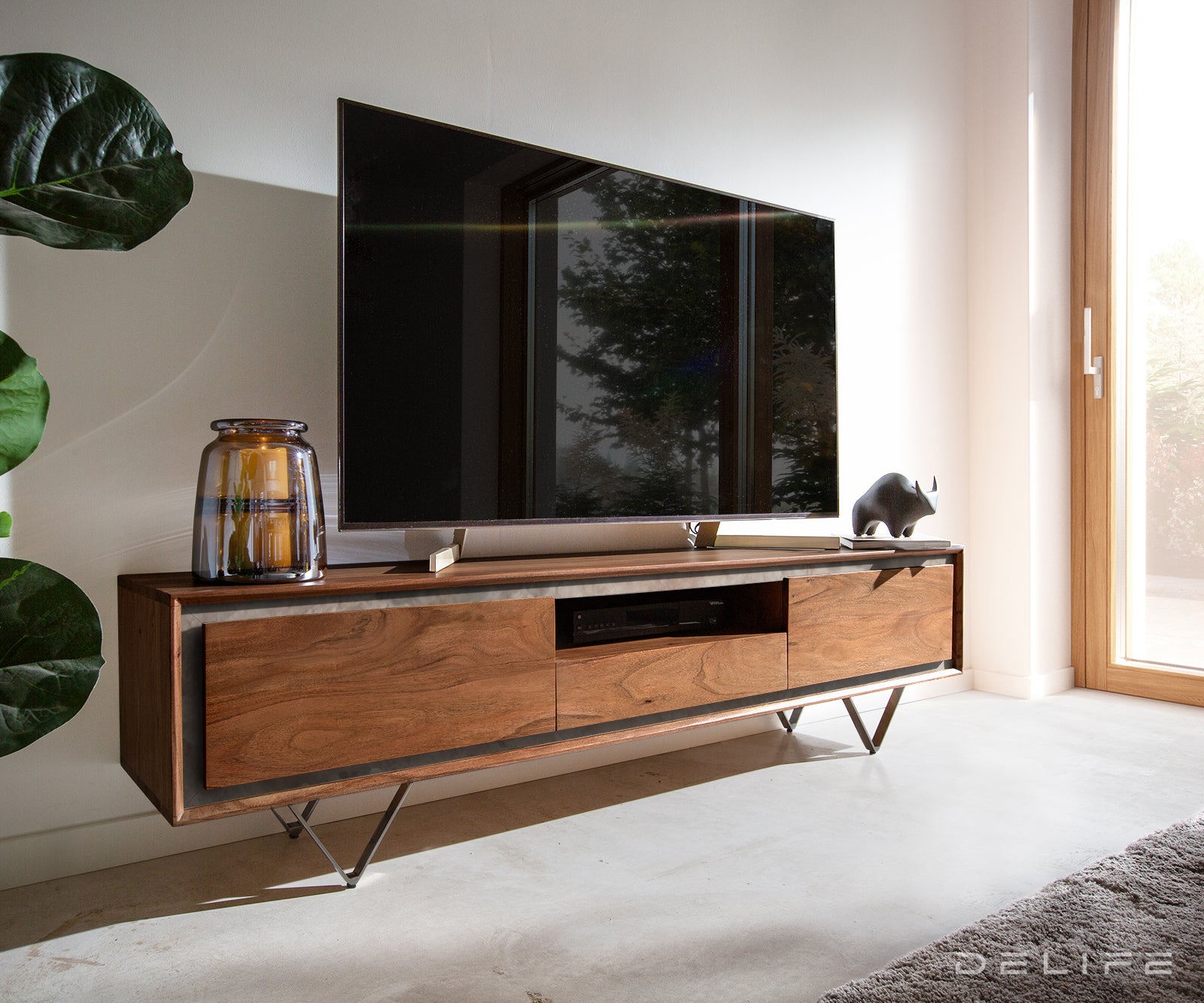 Komoda Stonegrace 175cm, Materijal: Bagrem