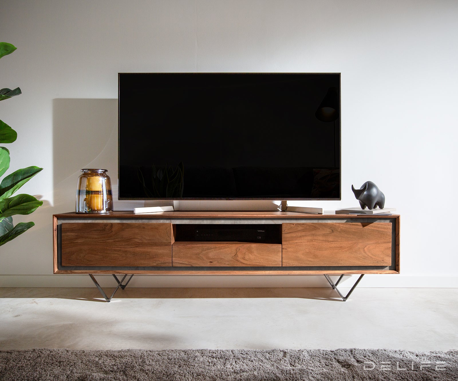 Komoda Stonegrace 175cm, Materijal: Bagrem