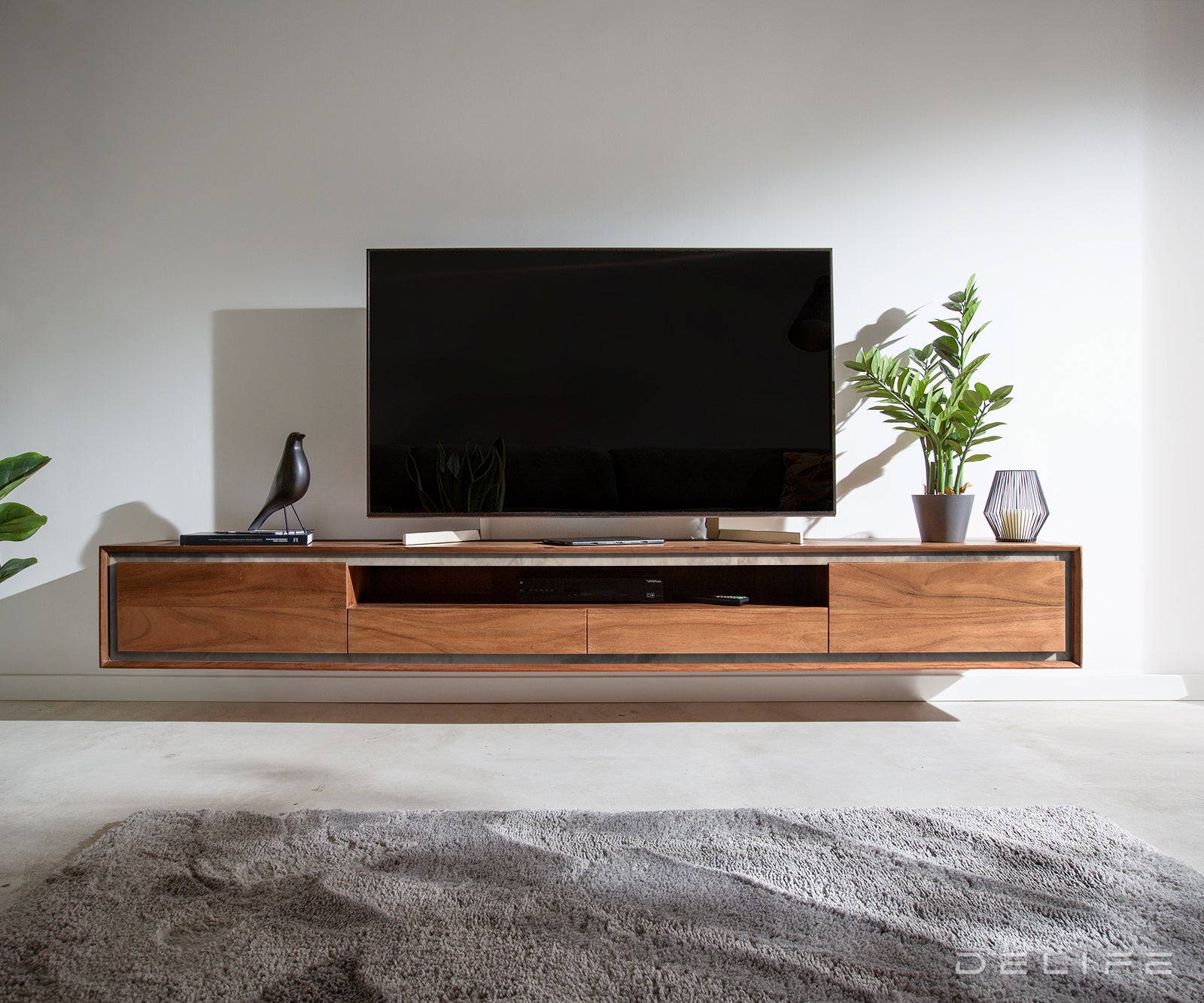 Komoda Stonegrace 240cm, Materijal: Bagrem