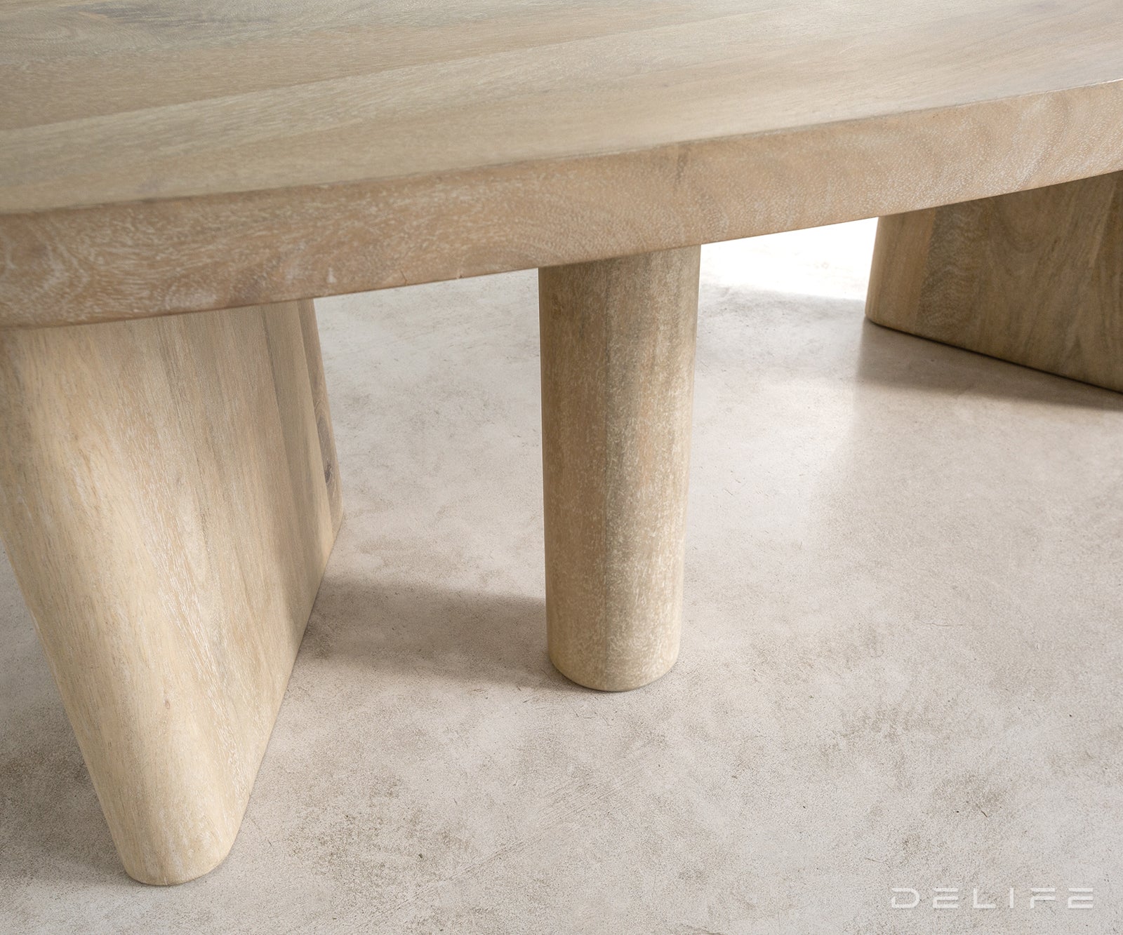 Klub stolić Wido 110x50x35cm, Materijal: Mango