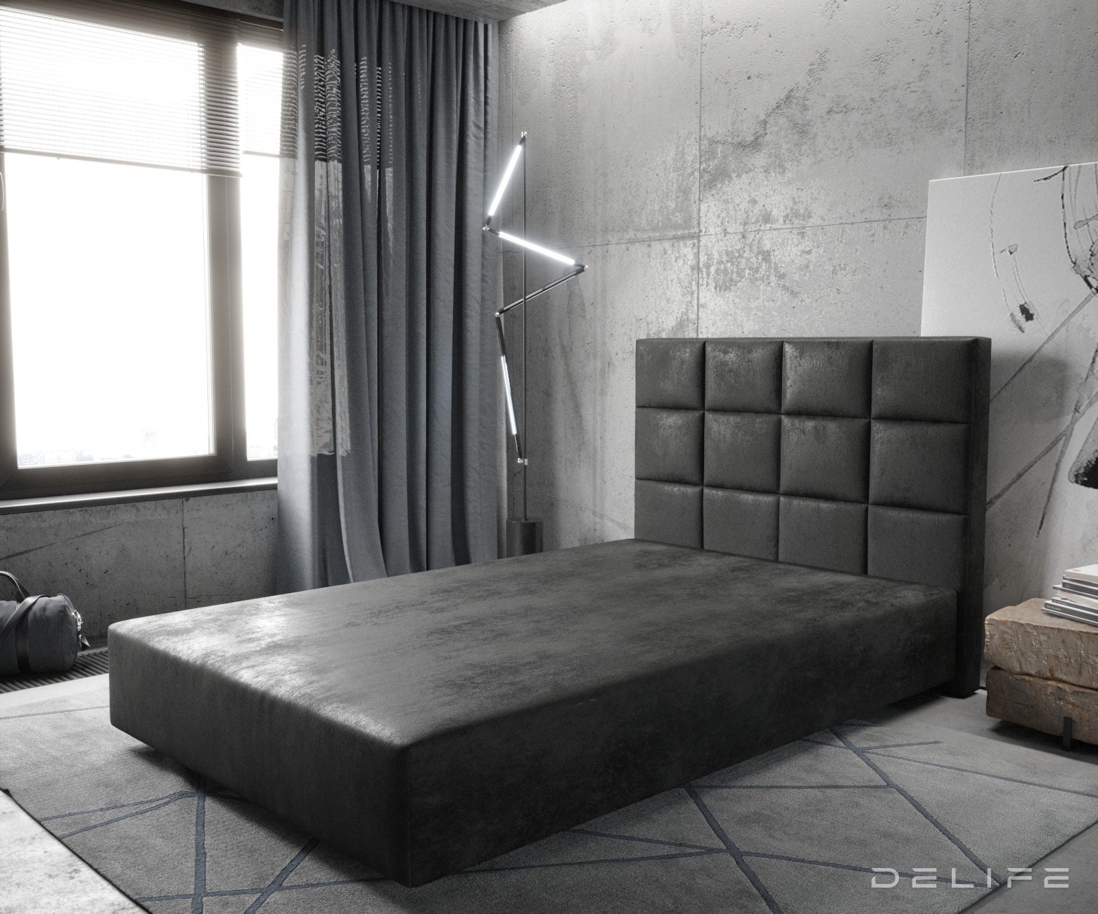 Box spring okvir Dream-Fine, Materijal: Mikrofibra
