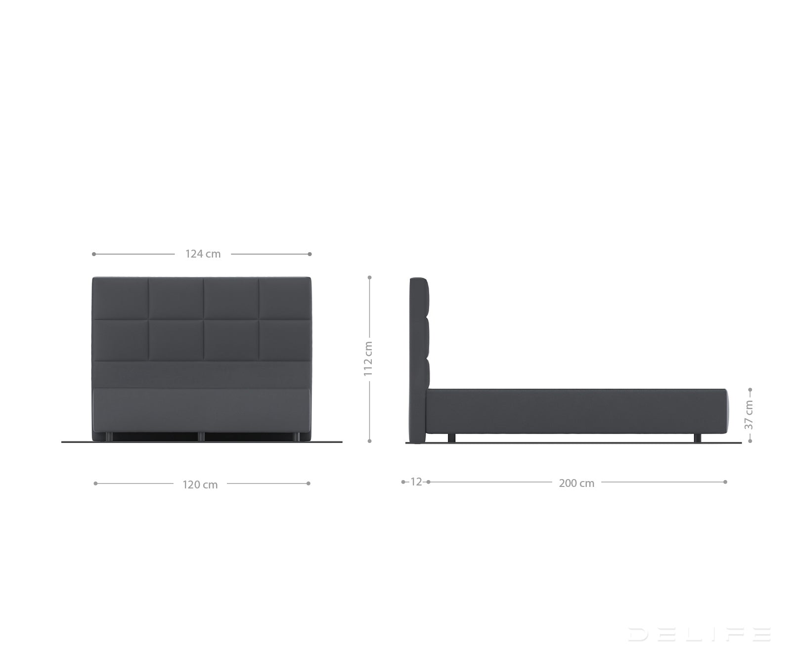 Box spring okvir Dream-Fine, Materijal: Mikrofibra