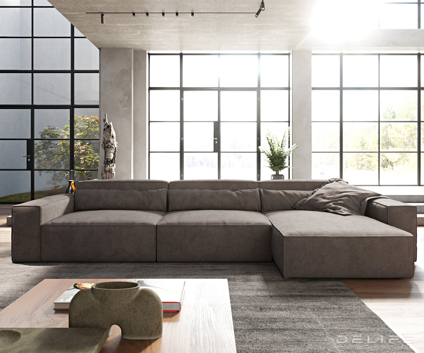 Kutna garnitura Sirpio XL 370x173cm, Materijal: Mikrofibra