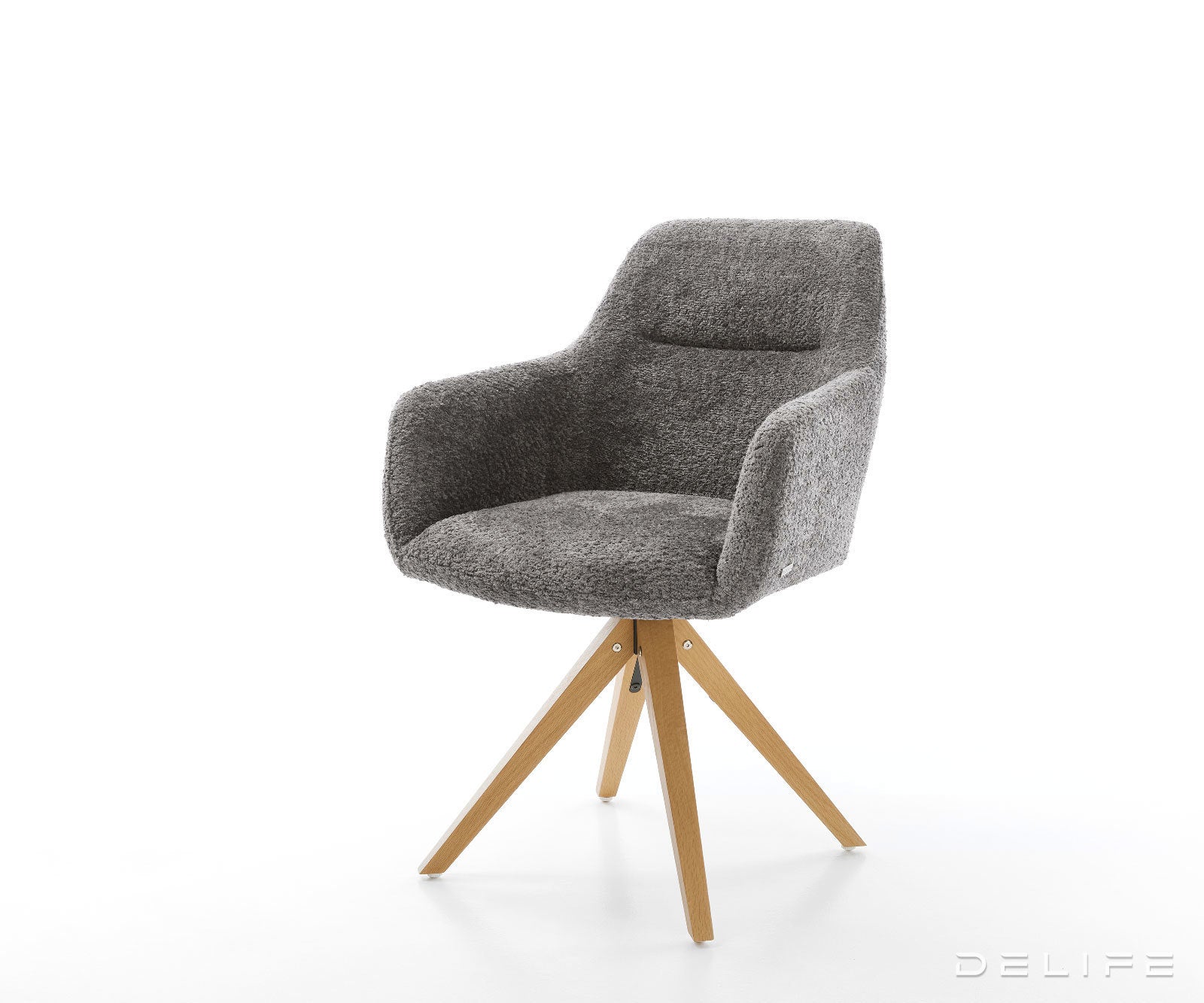 Blagovaonska stolica Pejo, Materijal: Boucle
