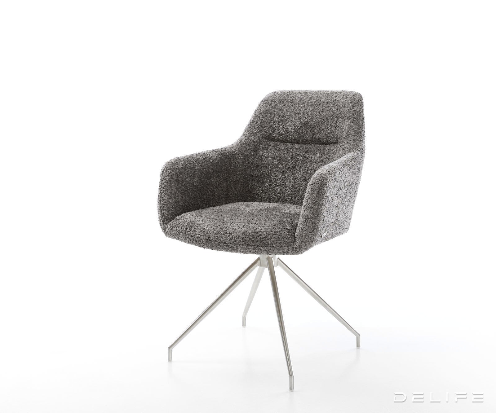 Blagovaonska stolica Pejo, Materijal: Boucle