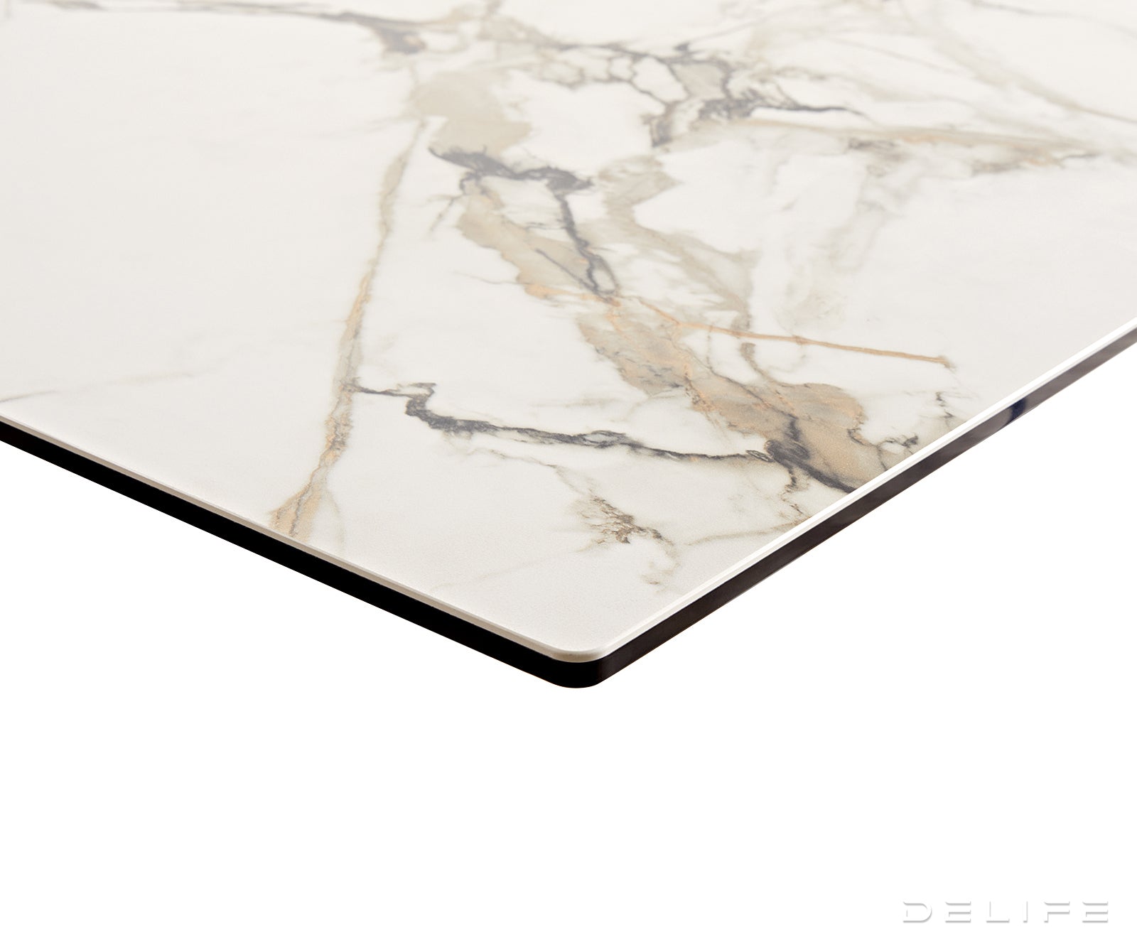 Blagovaonski stol Edge 200x100, Materijal: Keramika Calacatta